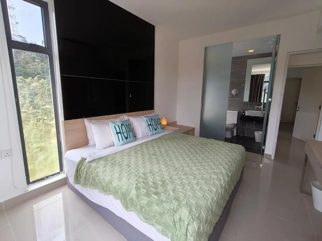 Bed in Emerald Homes Cozy Homestay at Ion Delemen Genting Highlands