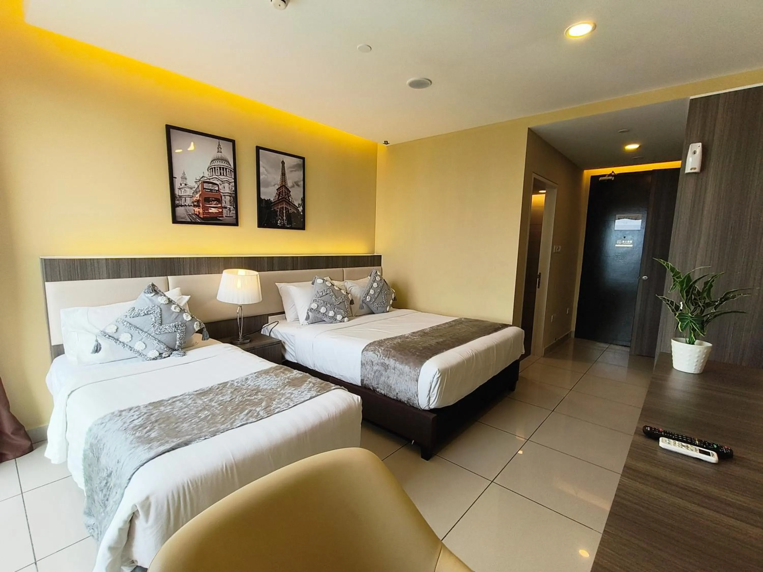 Bed in Emerald Homes Cozy Homestay at Ion Delemen Genting Highlands