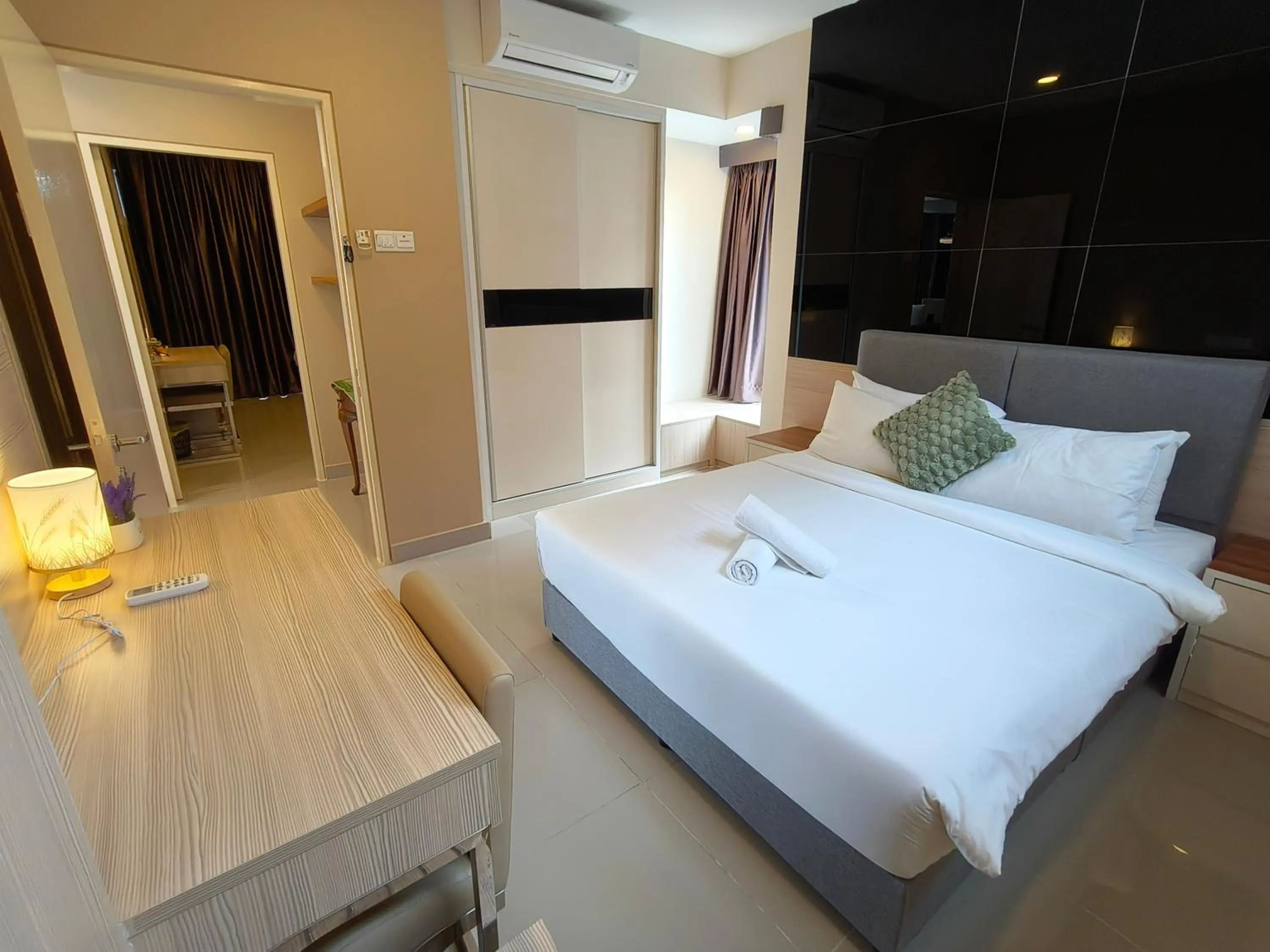 Bed in Emerald Homes Cozy Homestay at Ion Delemen Genting Highlands