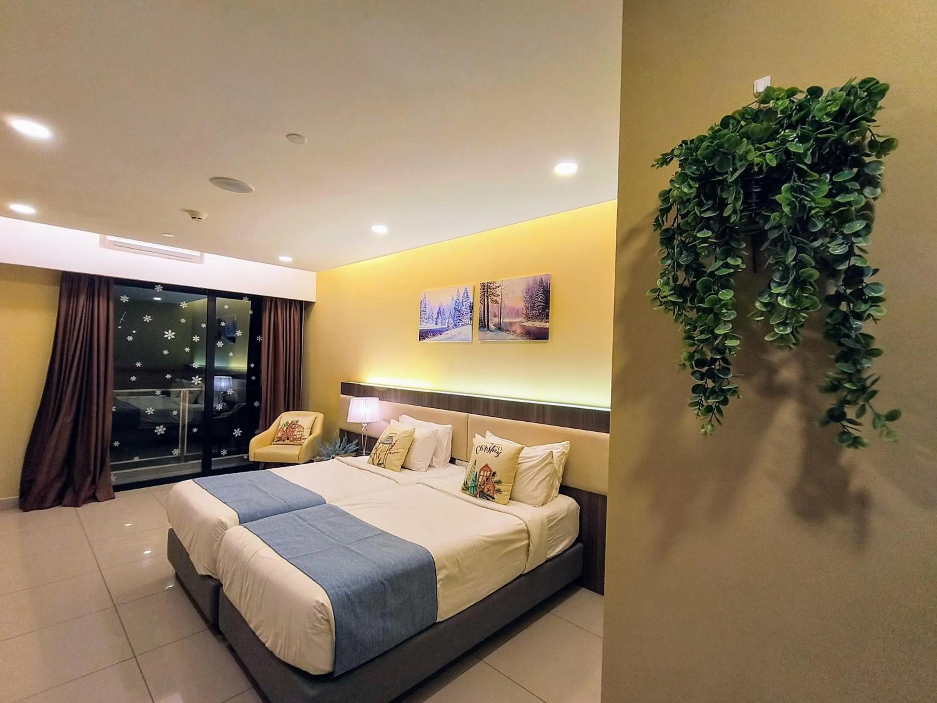 Bed in Emerald Homes Cozy Homestay at Ion Delemen Genting Highlands