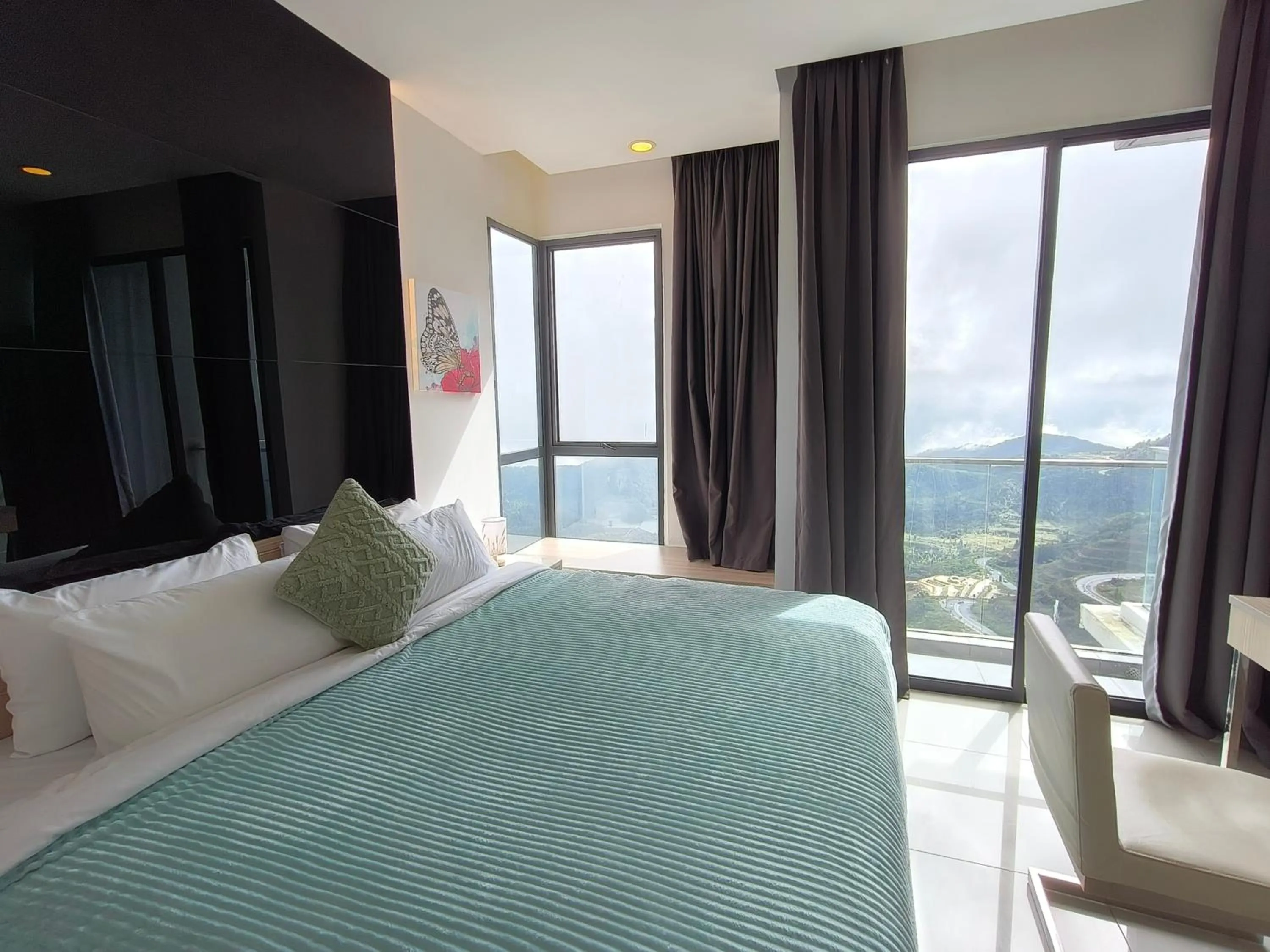 Bed in Emerald Homes Cozy Homestay at Ion Delemen Genting Highlands