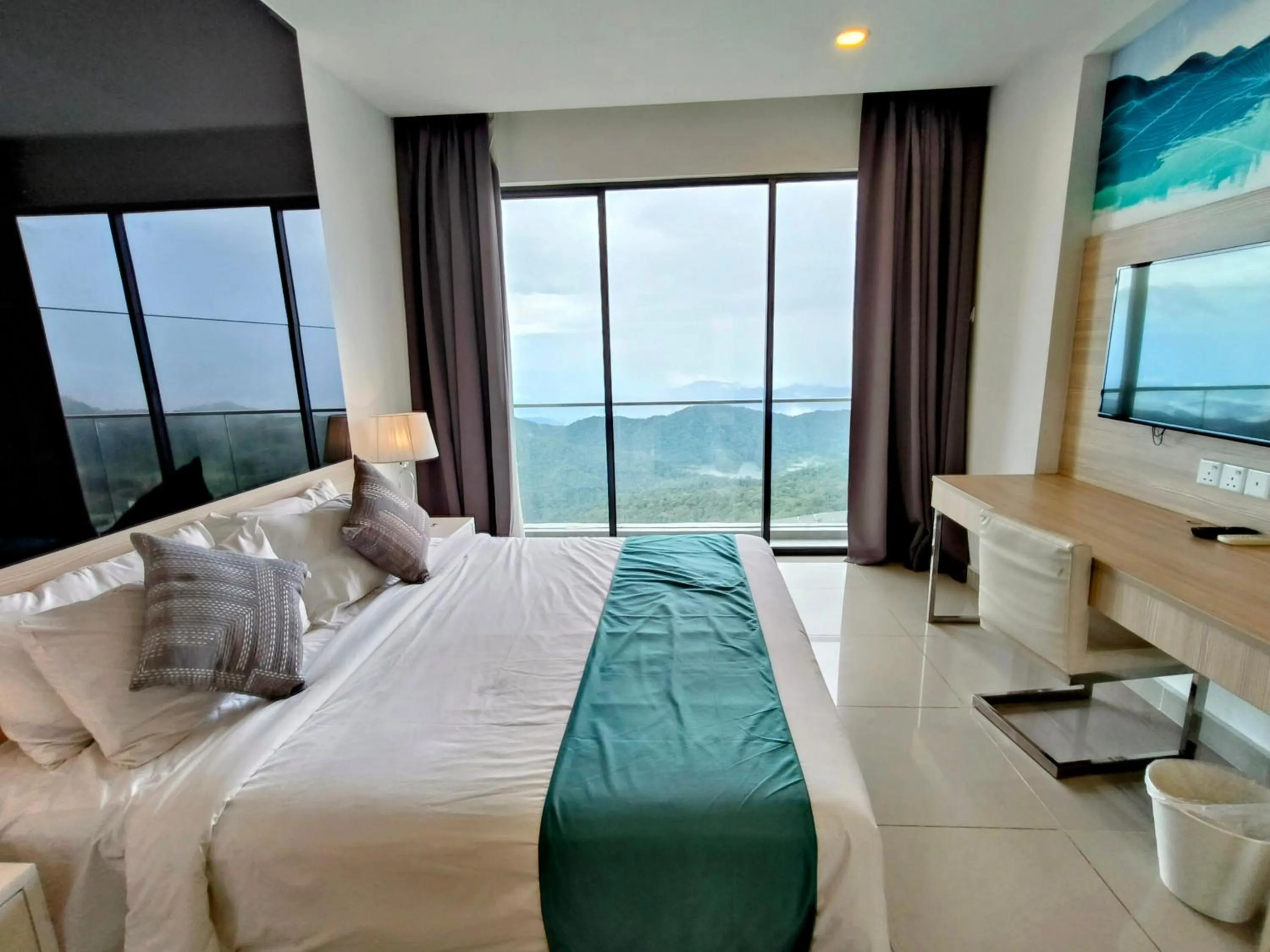 Bed in Emerald Homes Cozy Homestay at Ion Delemen Genting Highlands