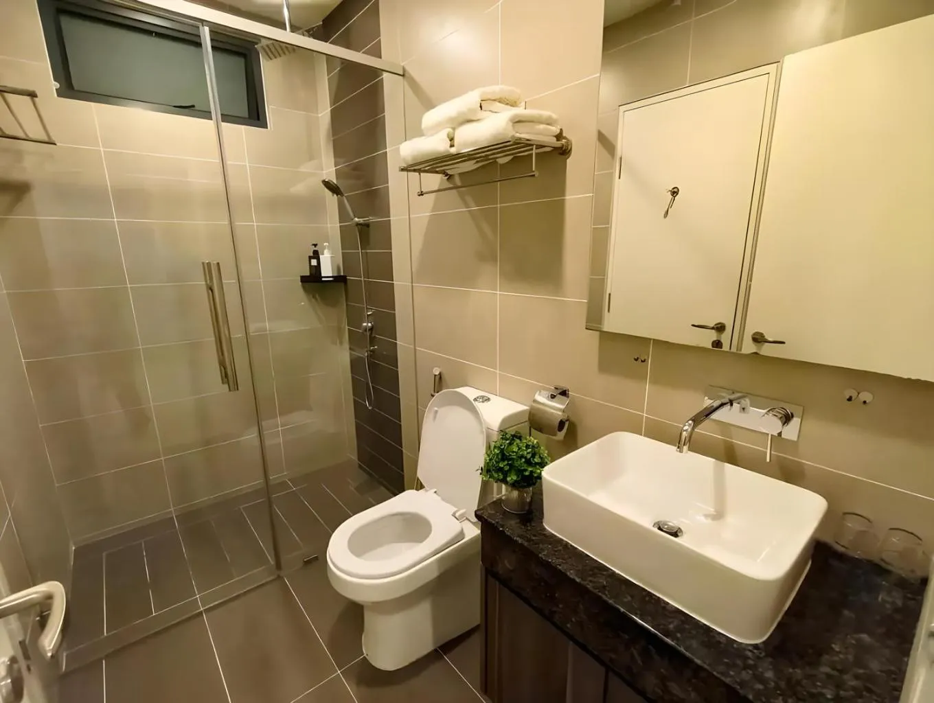 Bathroom in Emerald Homes Cozy Homestay at Ion Delemen Genting Highlands
