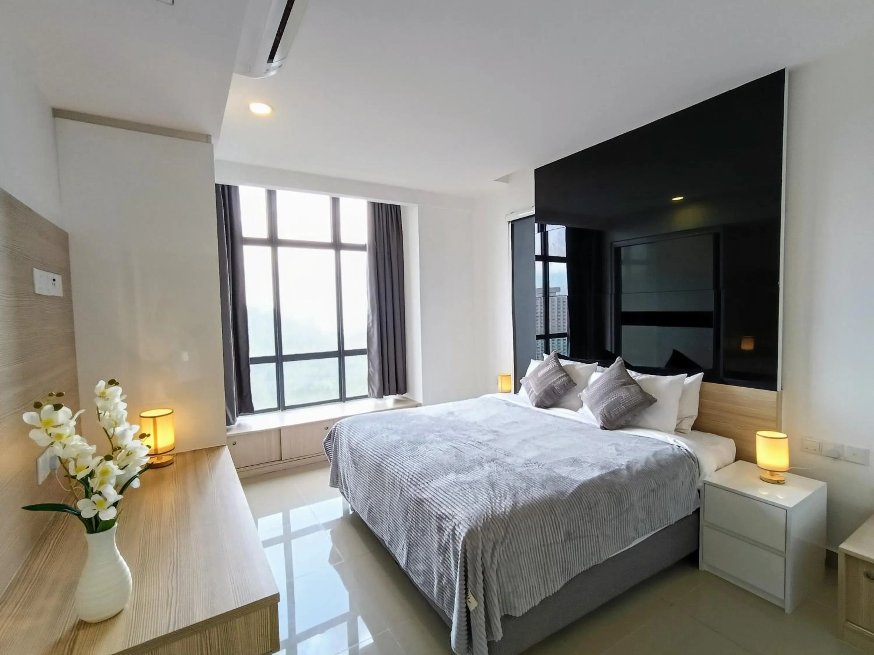 Bed in Emerald Homes Cozy Homestay at Ion Delemen Genting Highlands