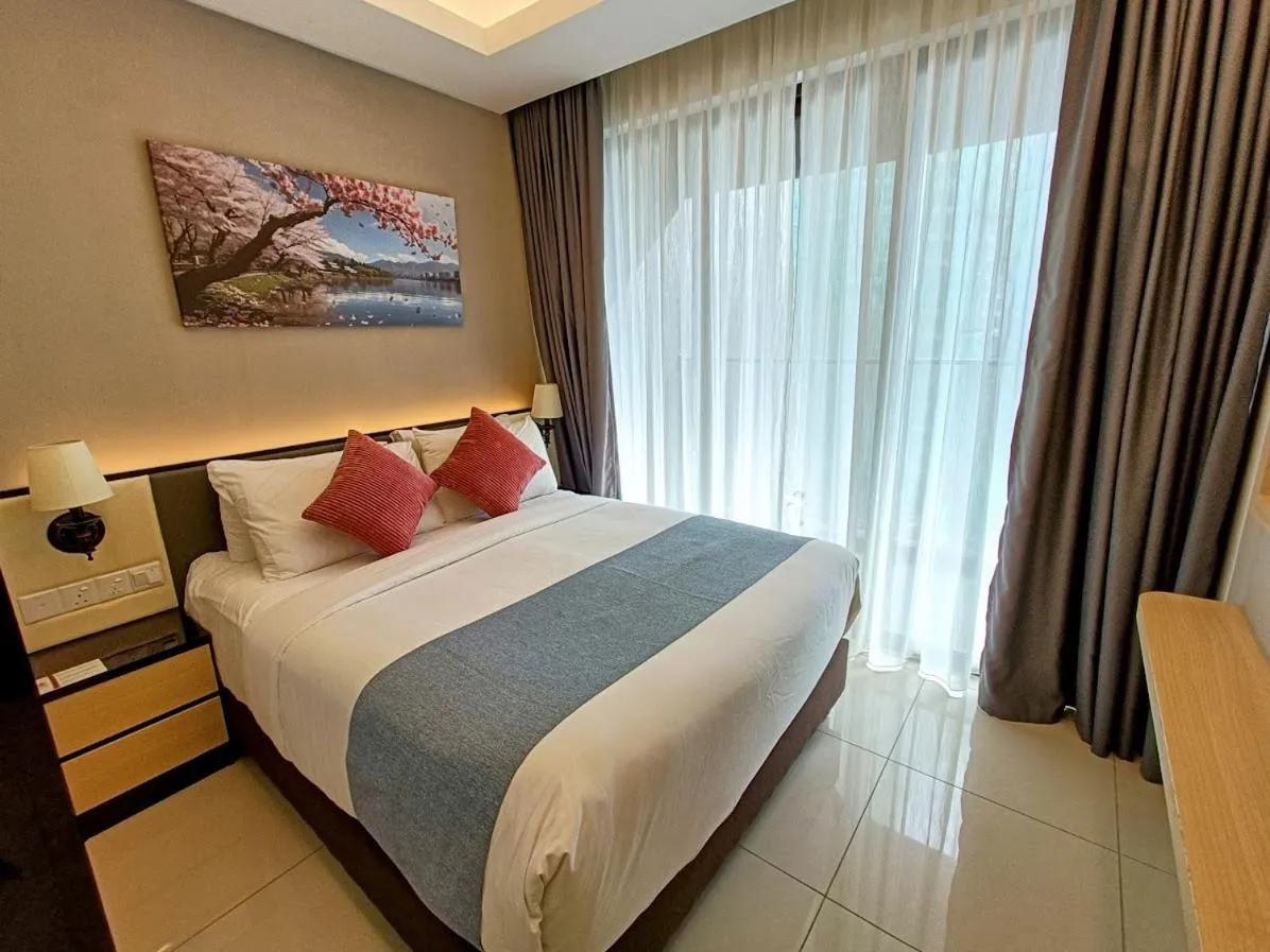 Bed in Emerald Homes Cozy Homestay at Ion Delemen Genting Highlands
