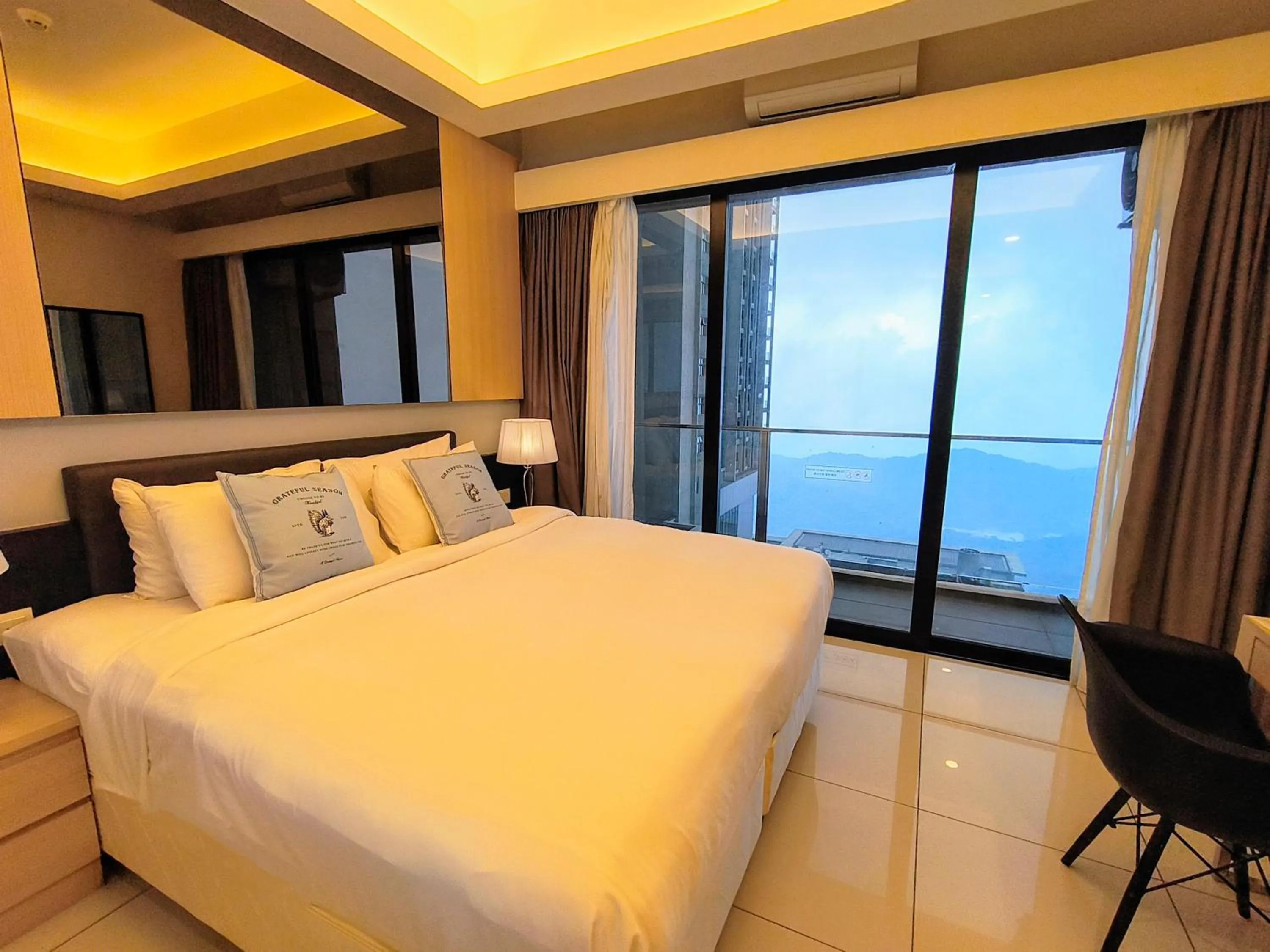 Bed in Emerald Homes Cozy Homestay at Ion Delemen Genting Highlands