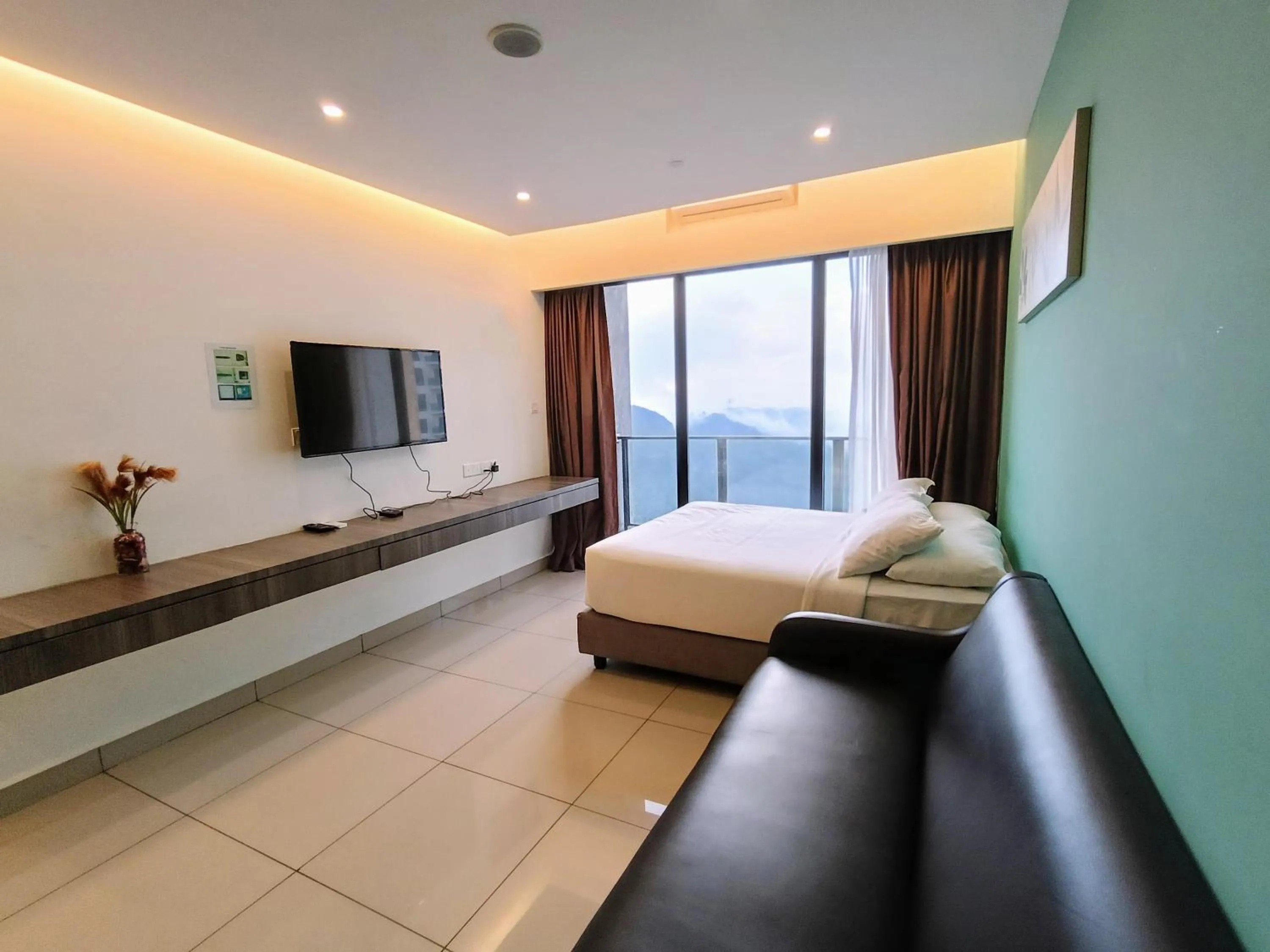Bed in Emerald Homes Cozy Homestay at Ion Delemen Genting Highlands
