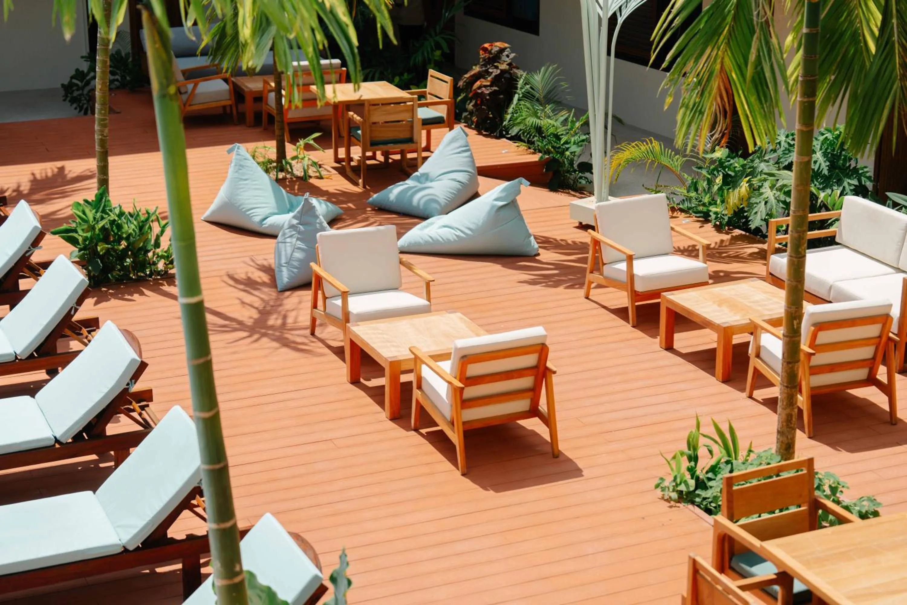 Garden view in Samawa Living