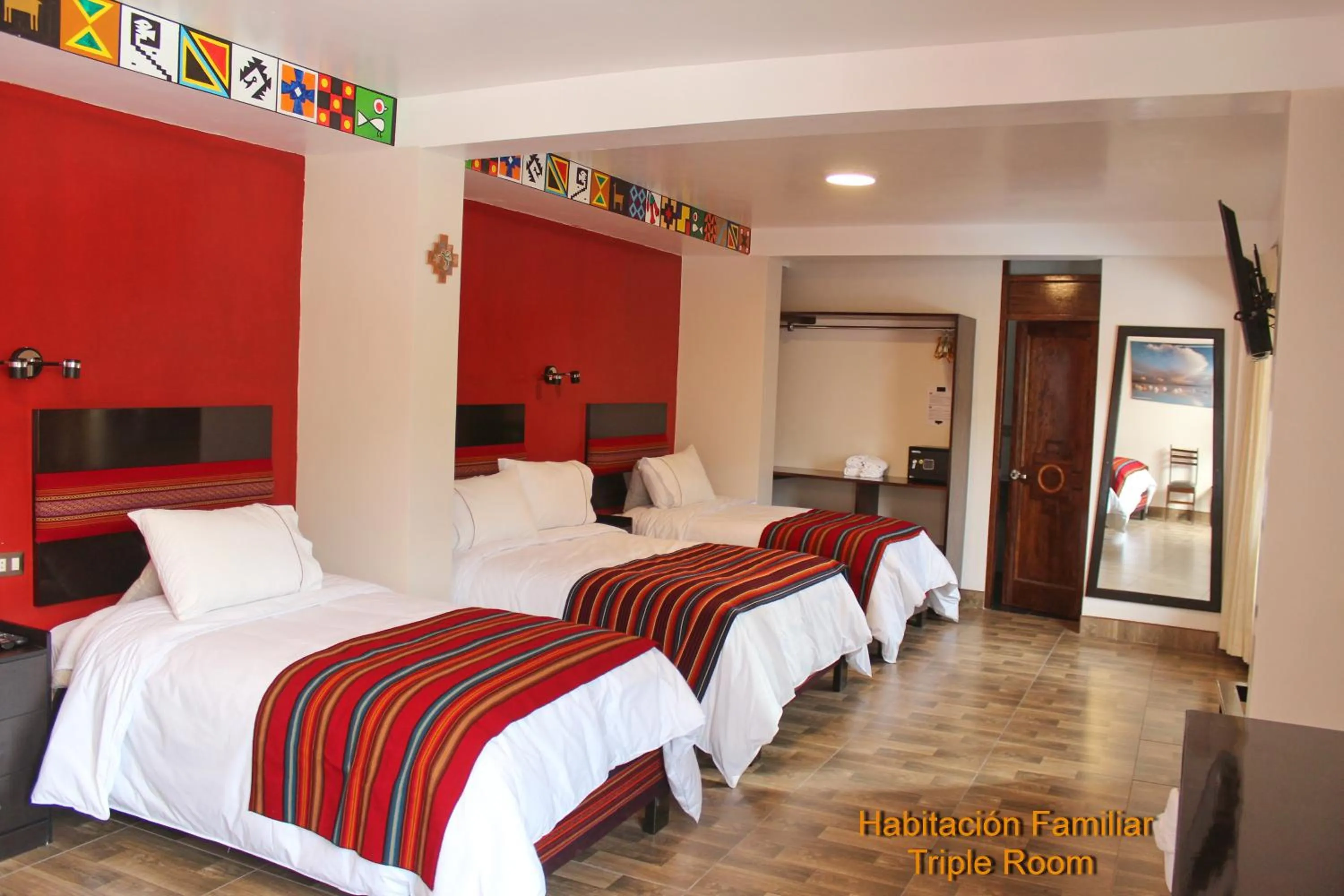 Bed in Hotel Tierra Inka Sacred Valley