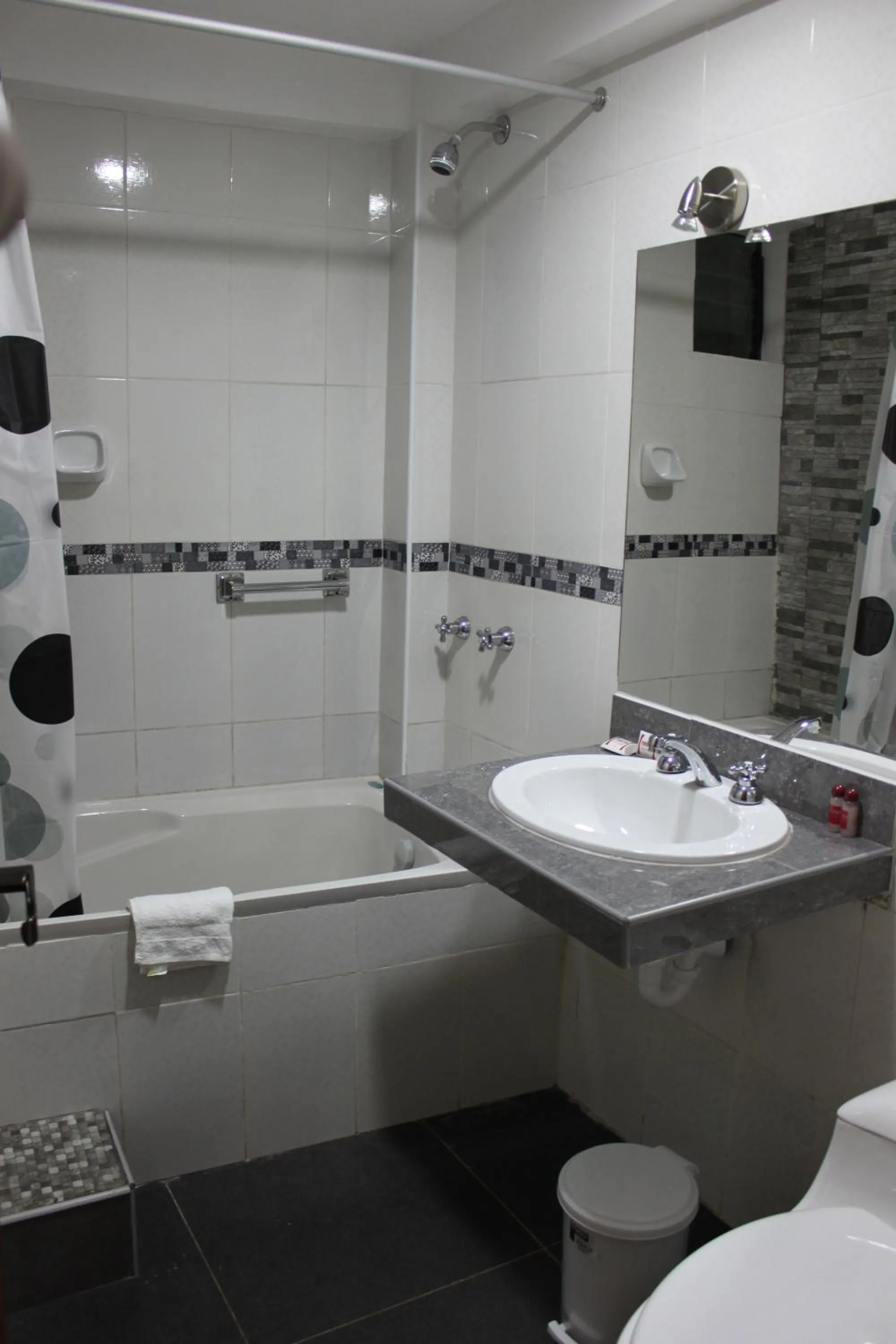 Shower in Hotel Tierra Inka Sacred Valley