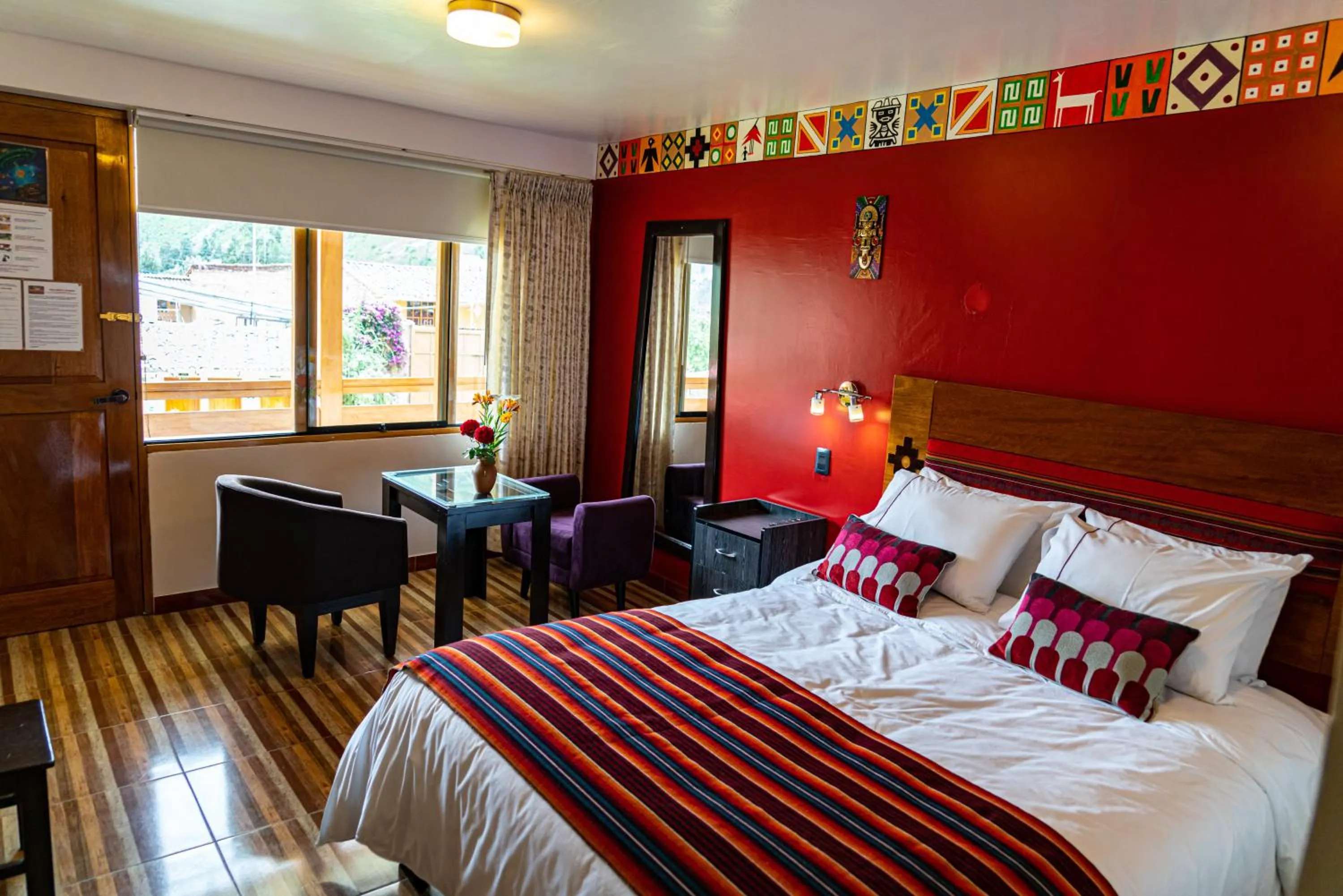 Bed in Hotel Tierra Inka Sacred Valley