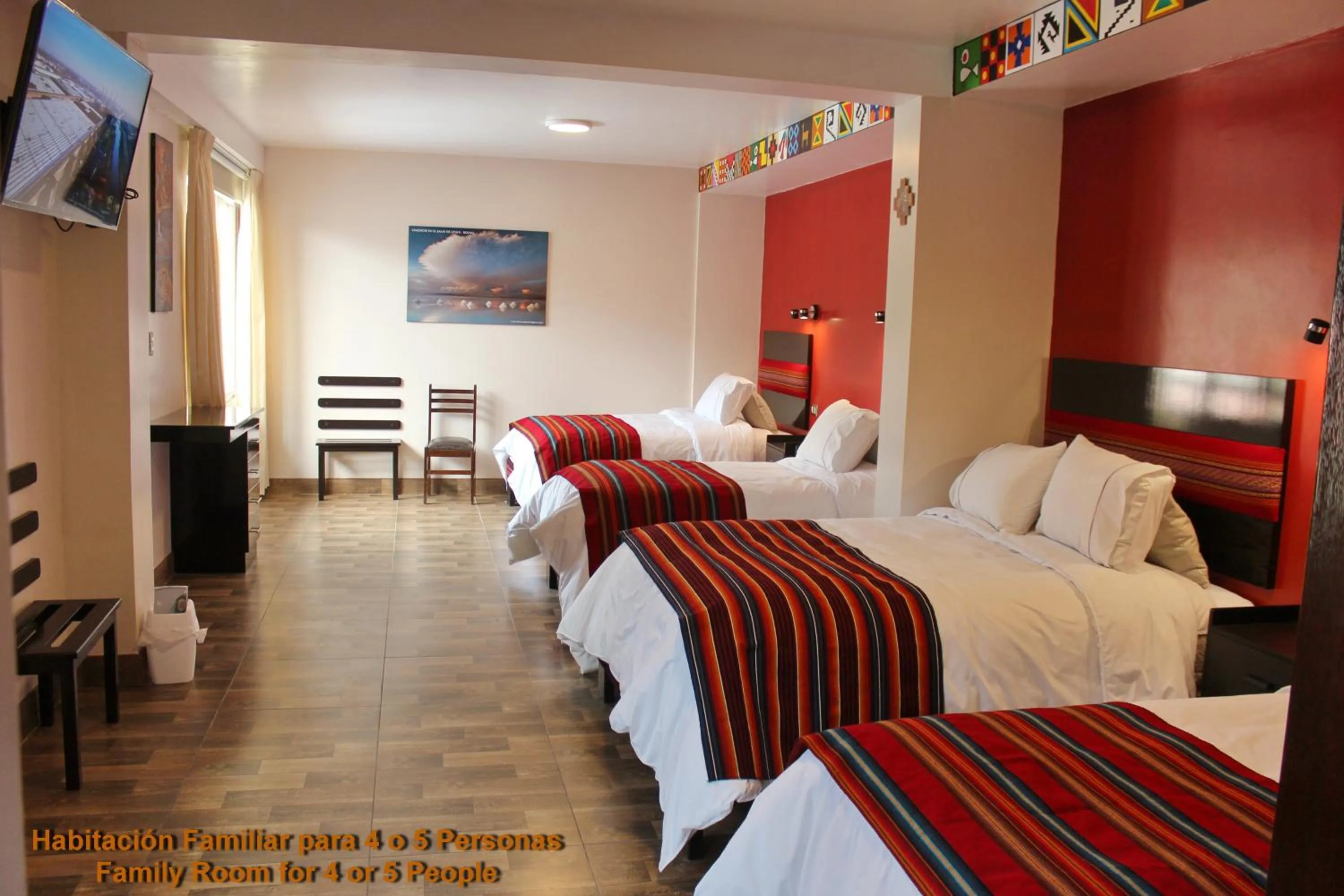 Bed in Hotel Tierra Inka Sacred Valley