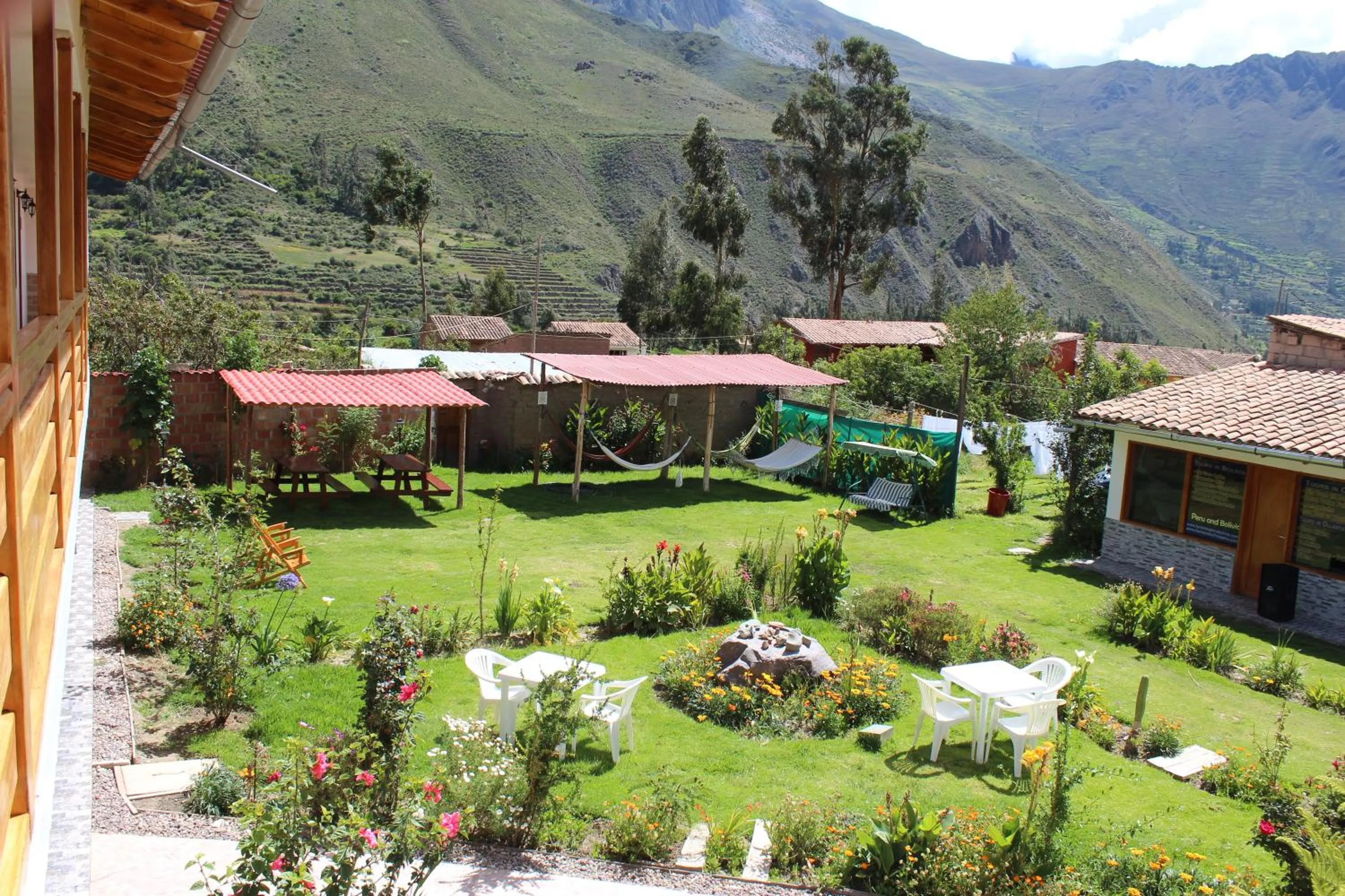 Garden view in Hotel Tierra Inka Sacred Valley