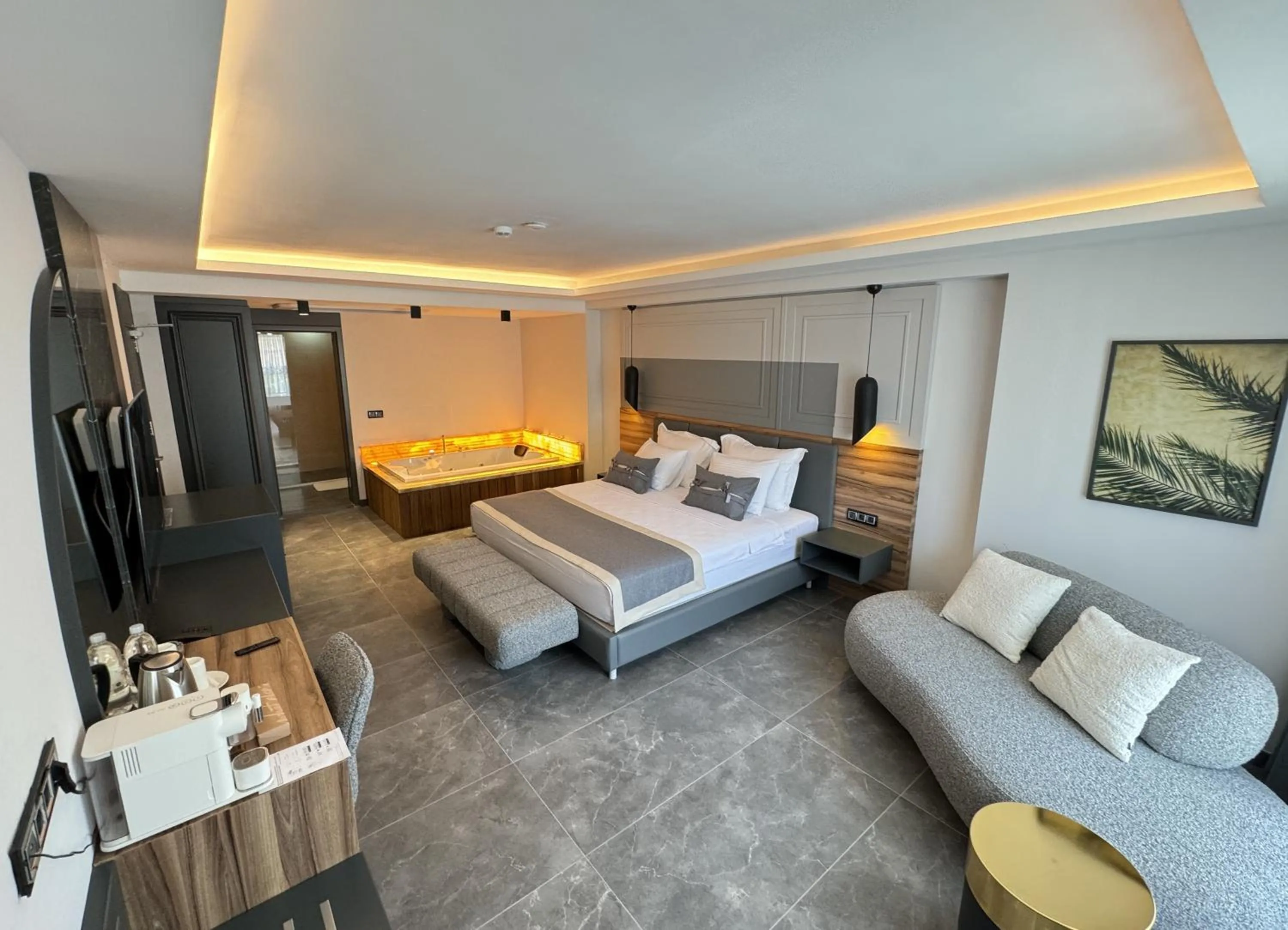 Photo of the whole room, Bed in TELMESSOS CİTY HOTEL- Adults Only