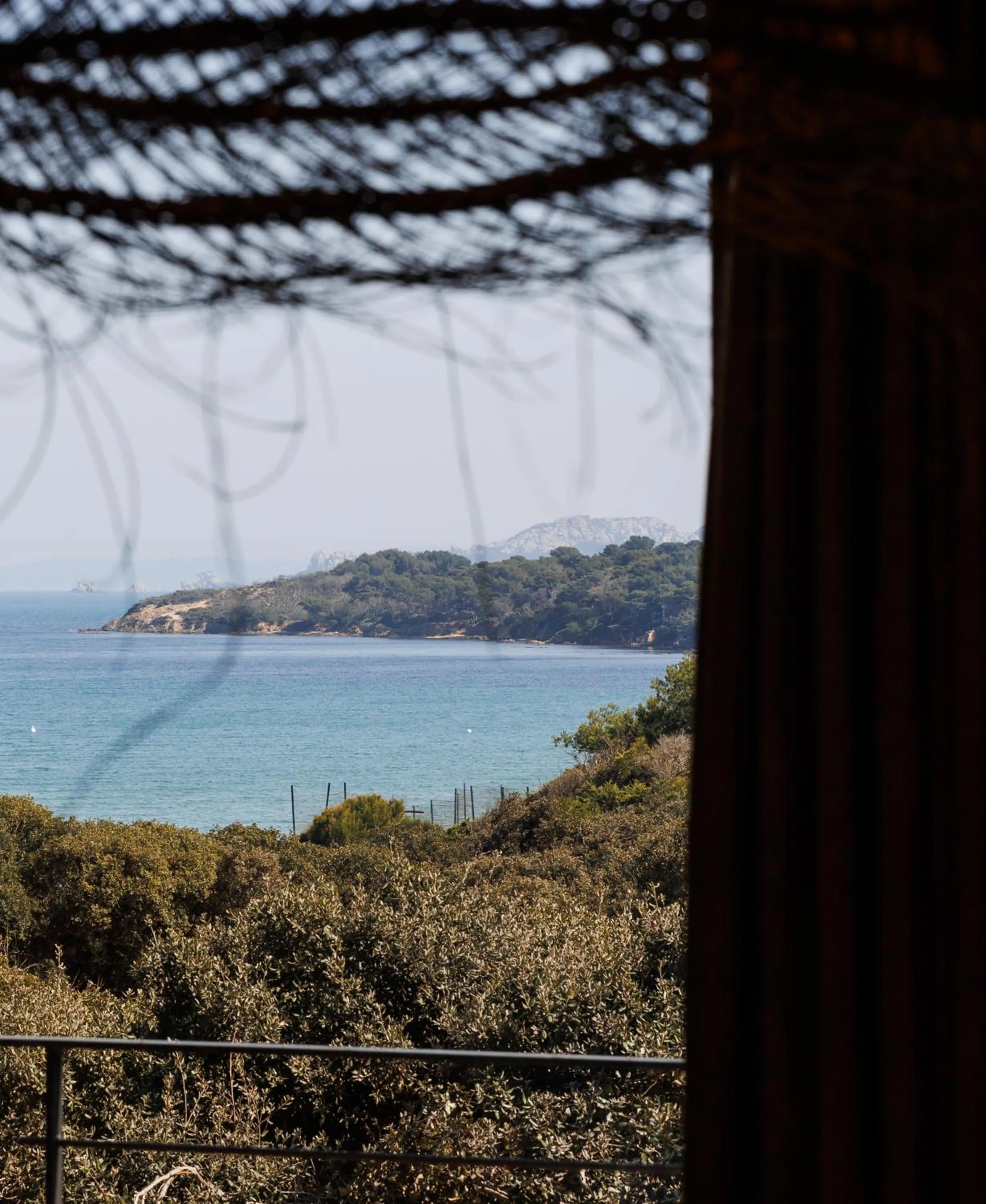 Sea view in Le Domaine de la mer - Beach hotel Nature&Authenticité Hyères