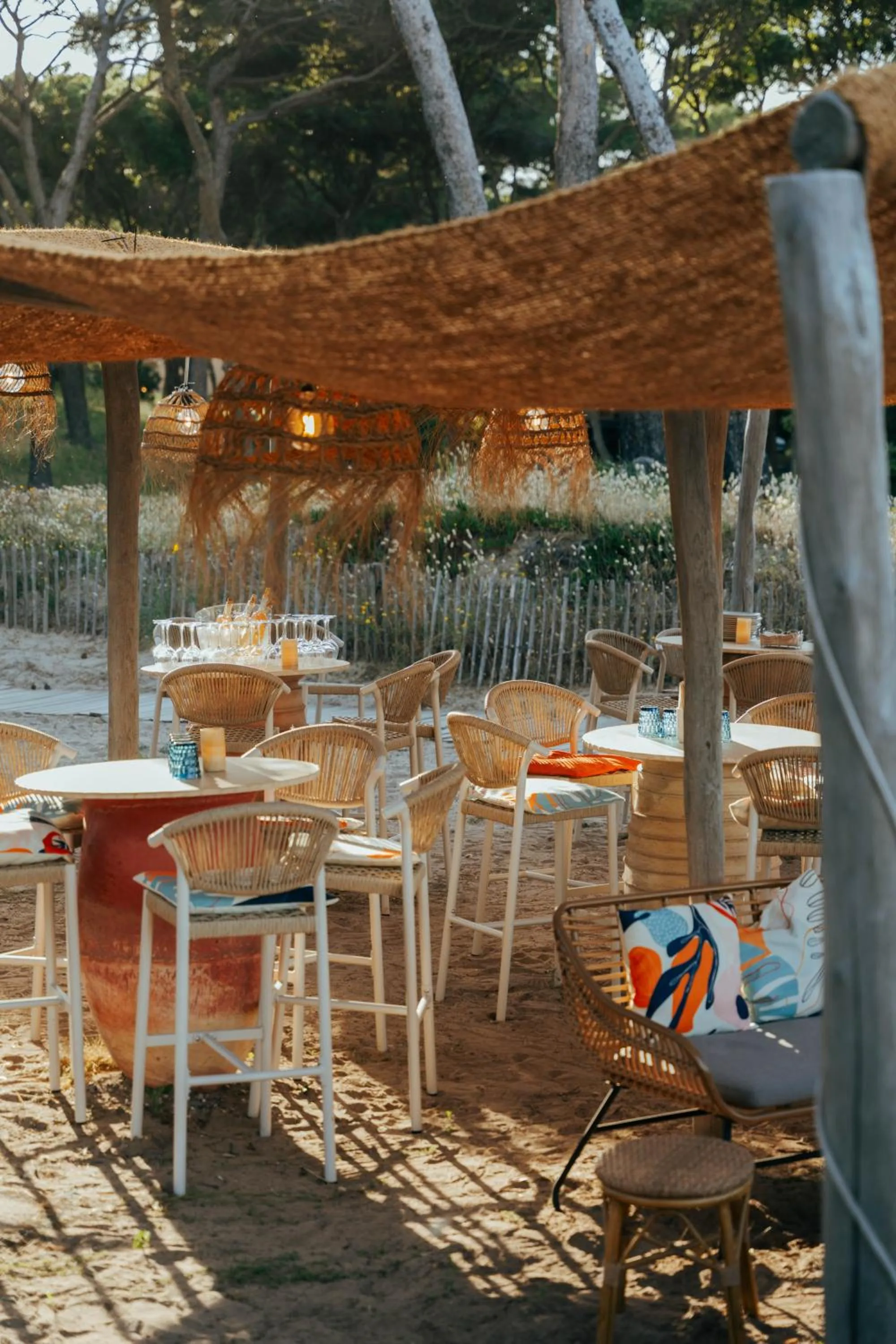 Restaurant/places to eat in Le Domaine de la mer - Beach hotel Nature&Authenticité Hyères