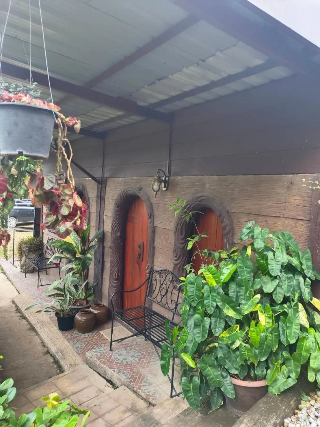 Patio in Khao Sok Country Resort