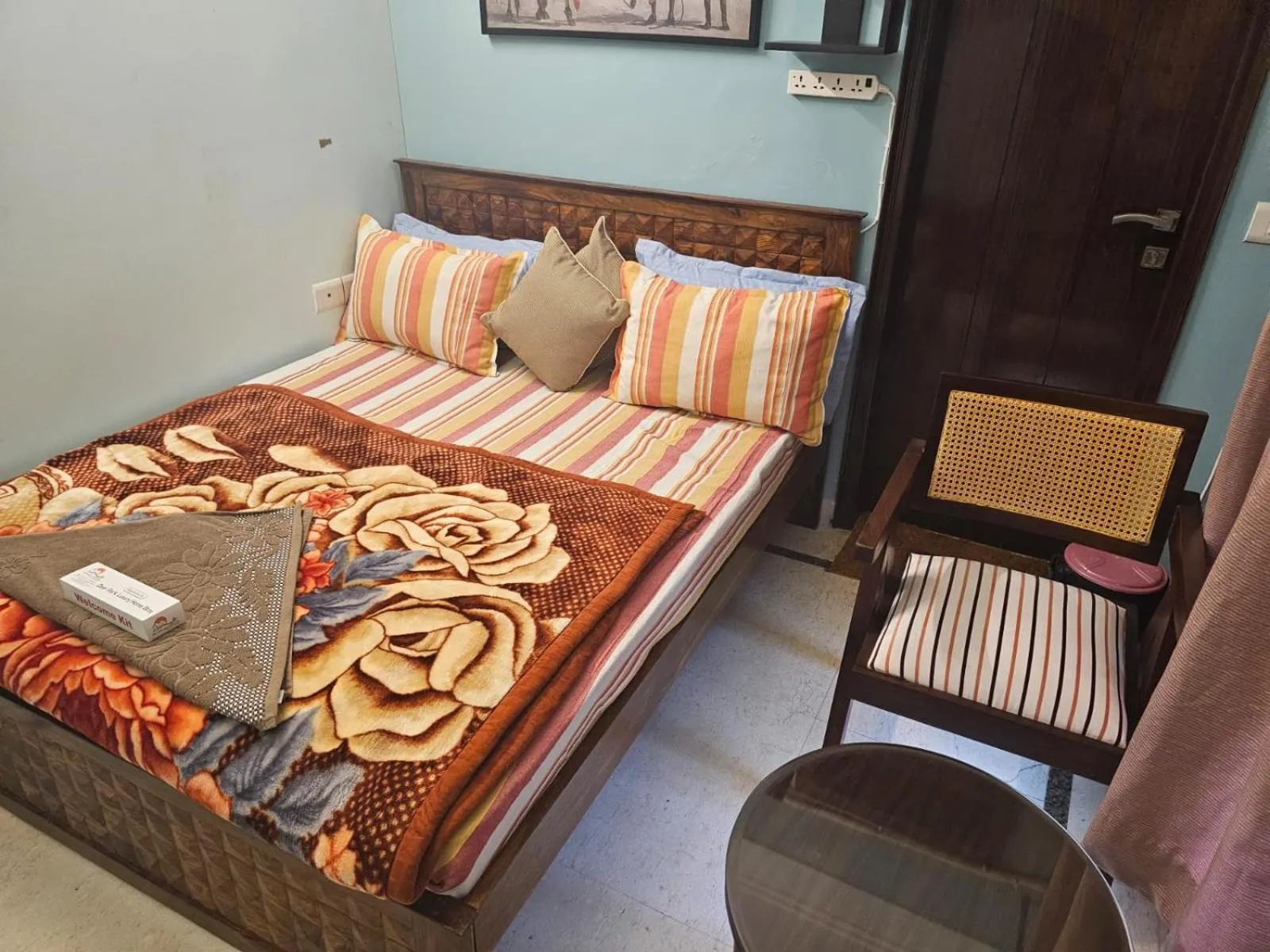 Bed in Sky Bloom Luxury Homestay