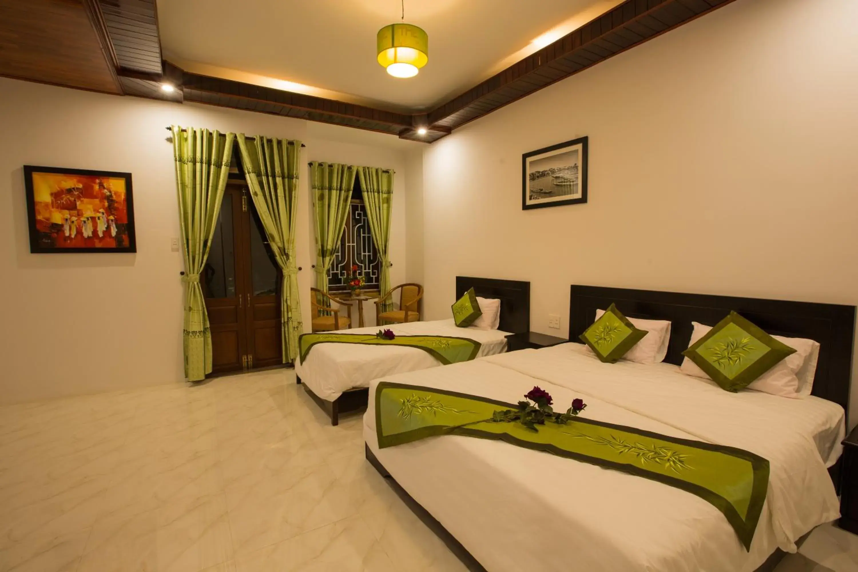 Triple Room with Balcony in The Village Homestay Triple Room with Balcony in The Village Homestay