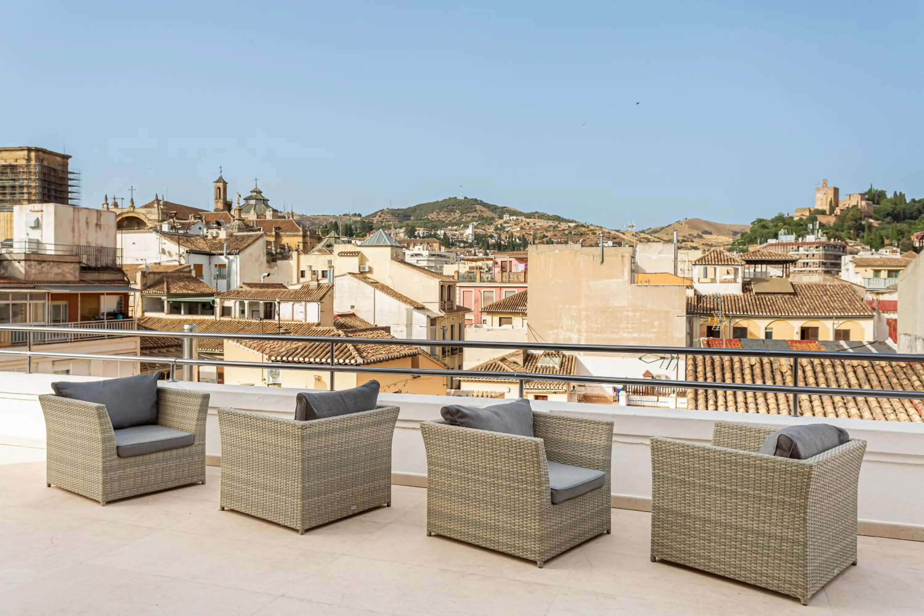 Balcony/Terrace in Room Mate Leo, Granada
