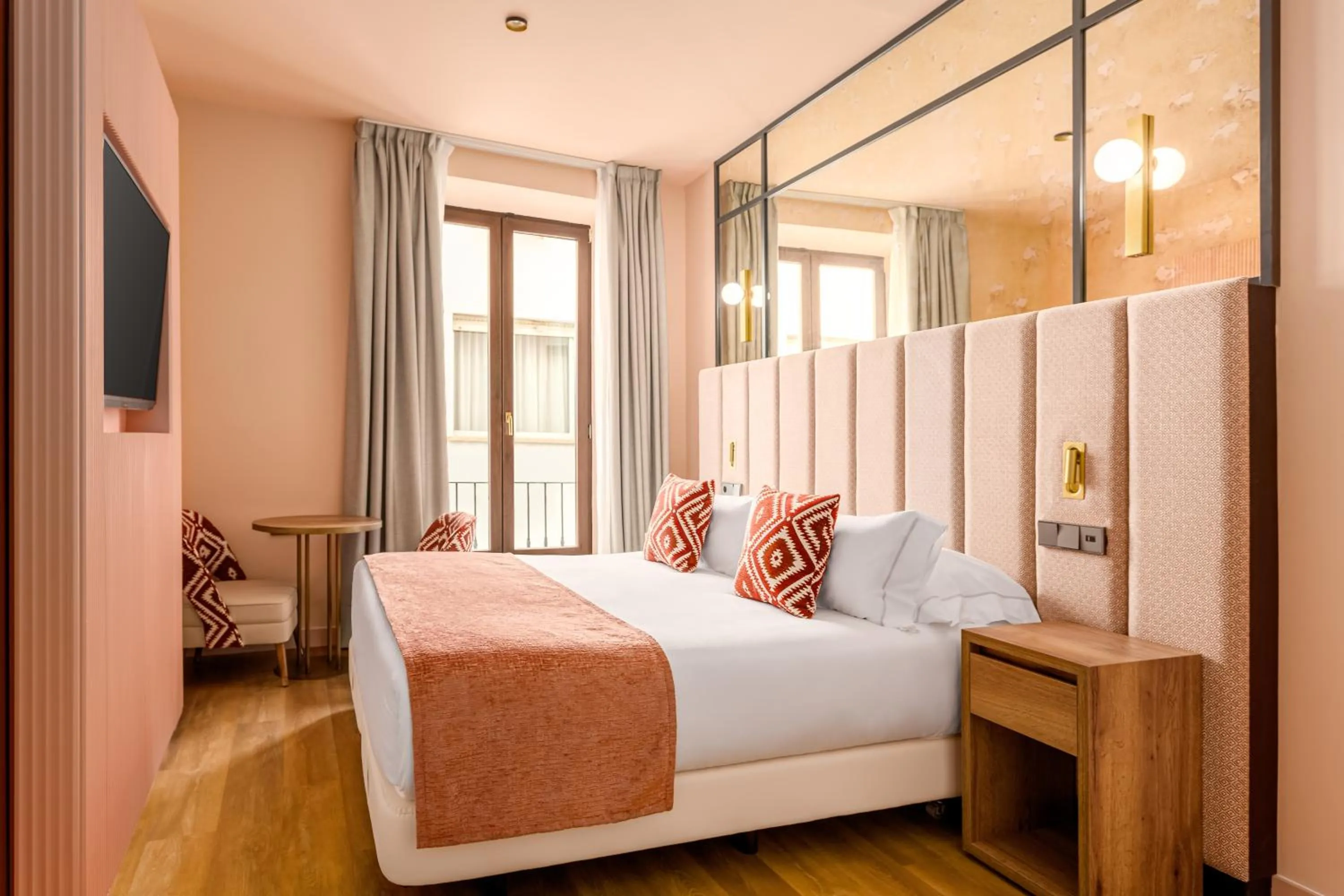 Bedroom, Bed in Room Mate Leo, Granada