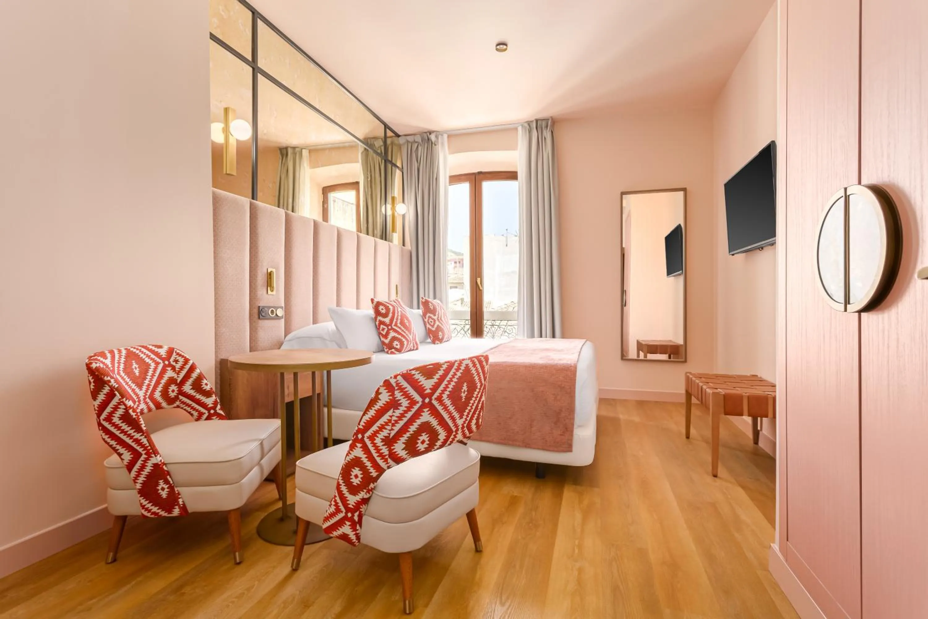 Bedroom, Bed in Room Mate Leo, Granada