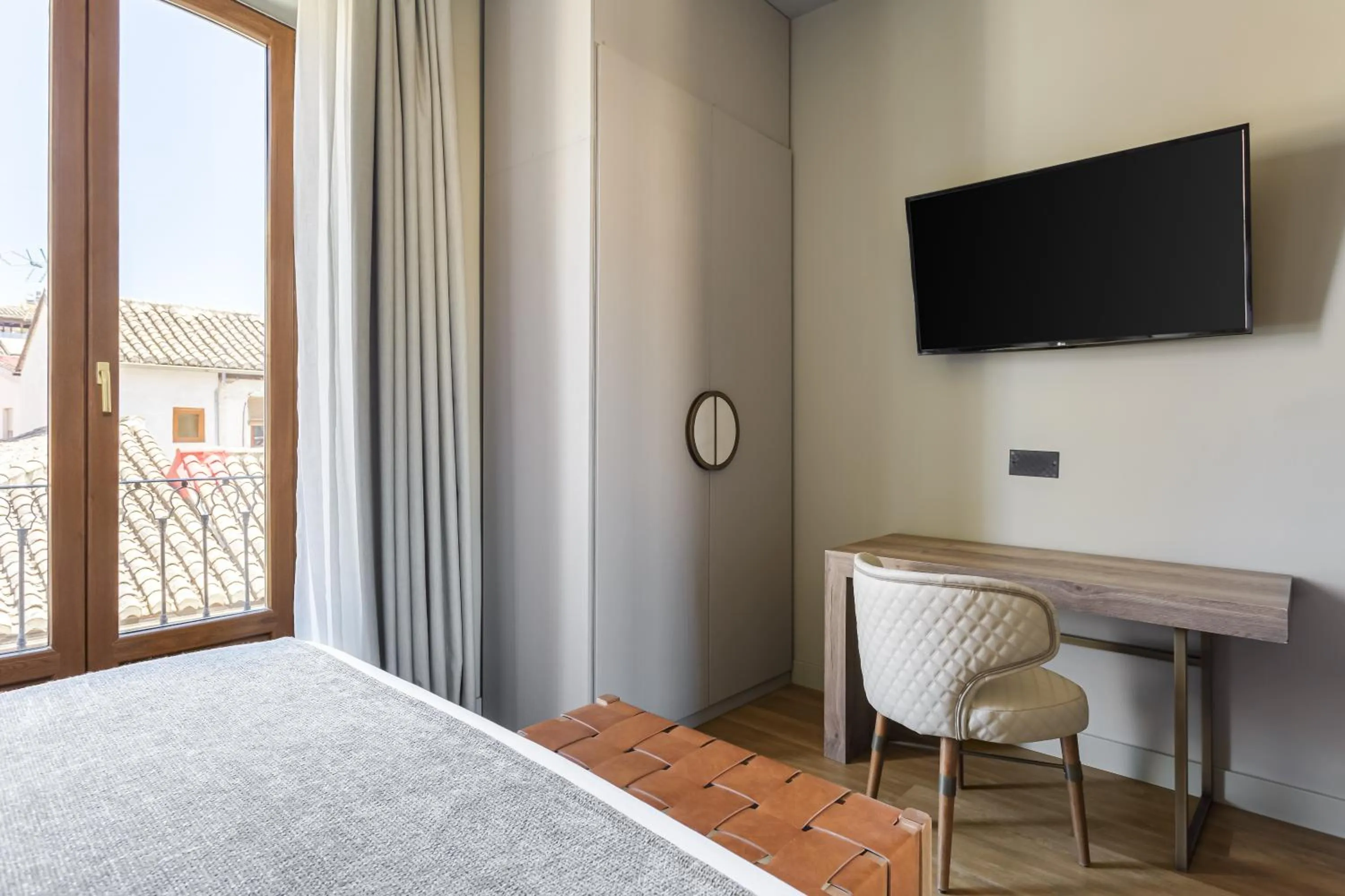 Bedroom, Bed in Room Mate Leo, Granada