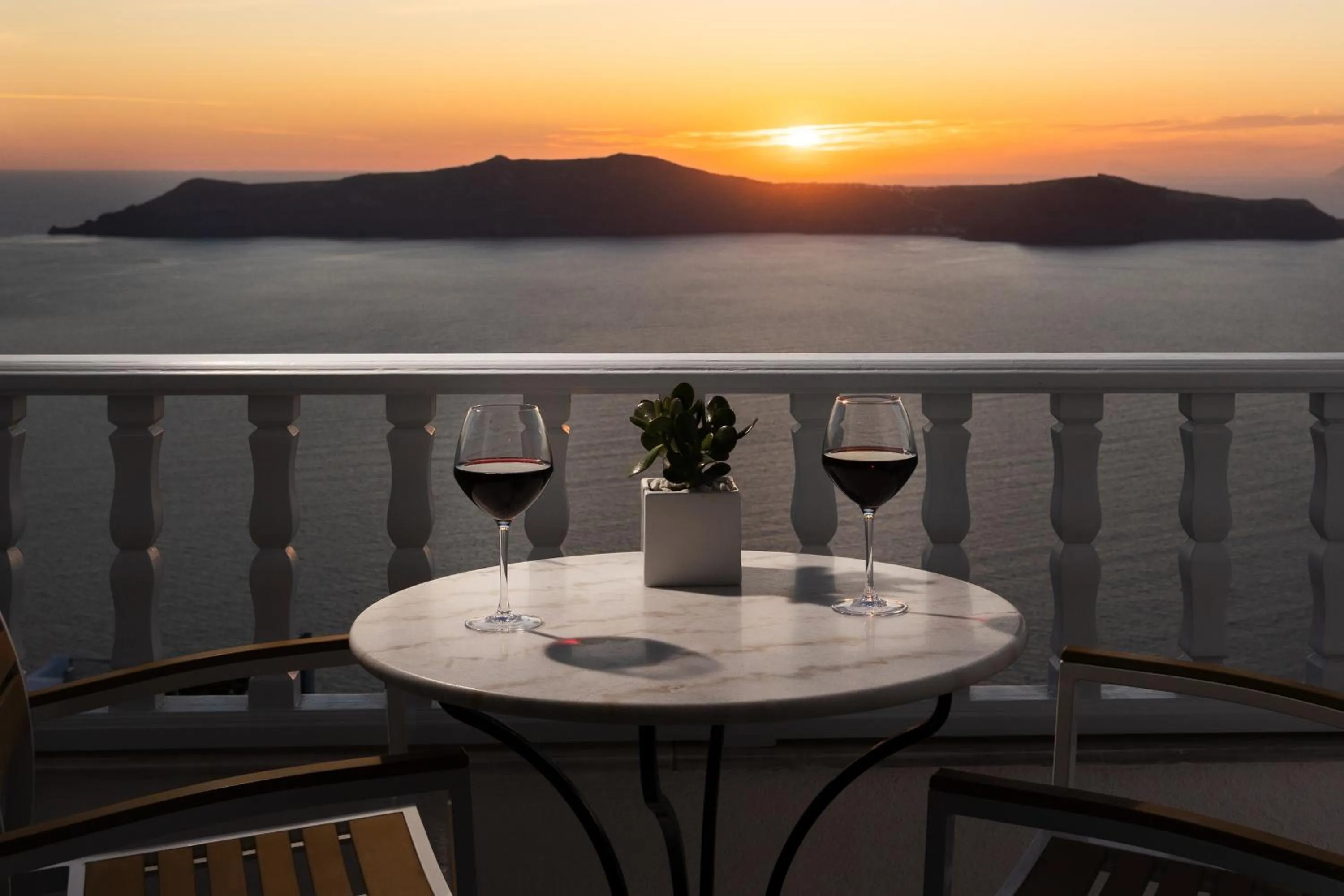 Natural landscape in Nevma Suites