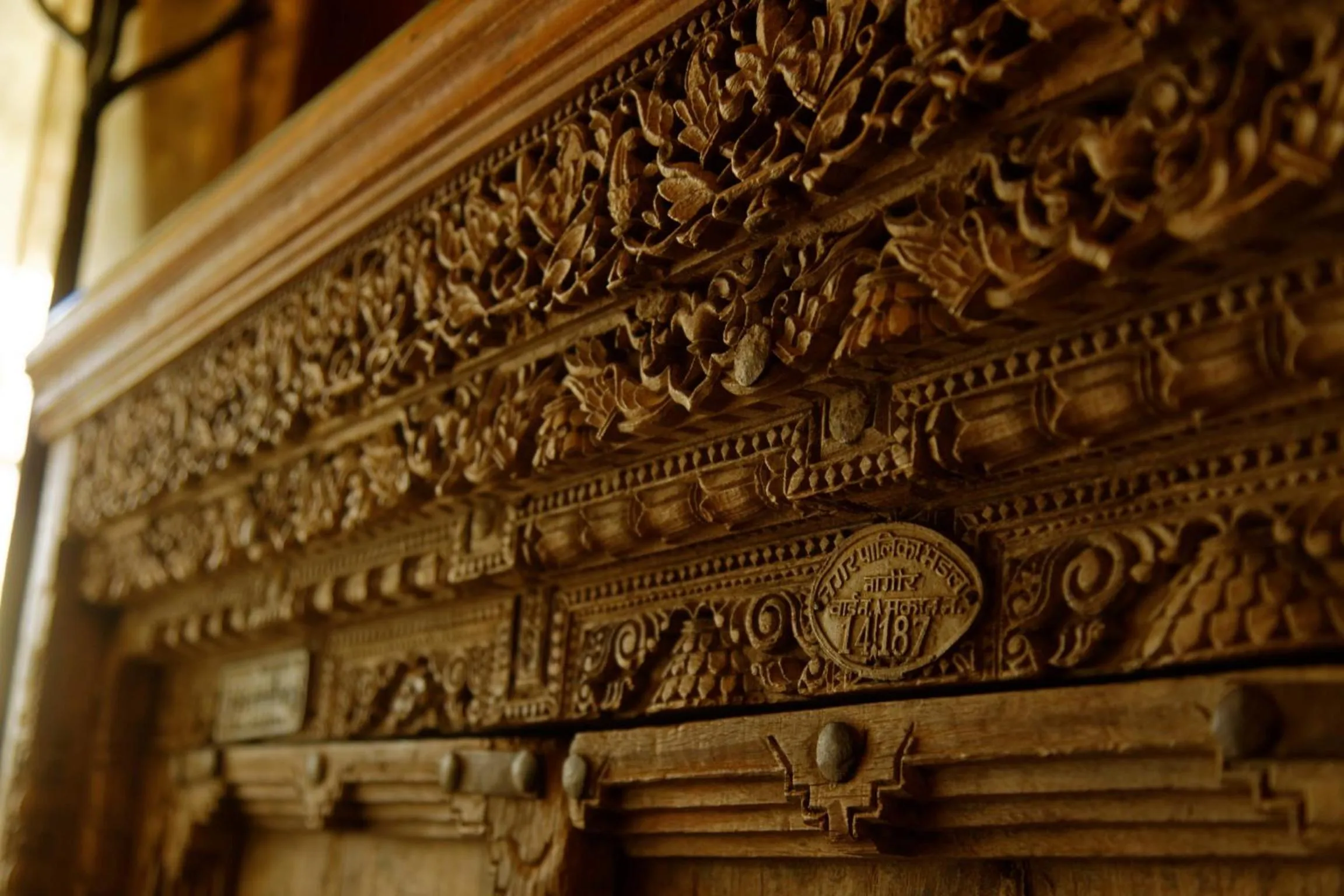 Decorative detail in Sun Moon Lake Full House Resort