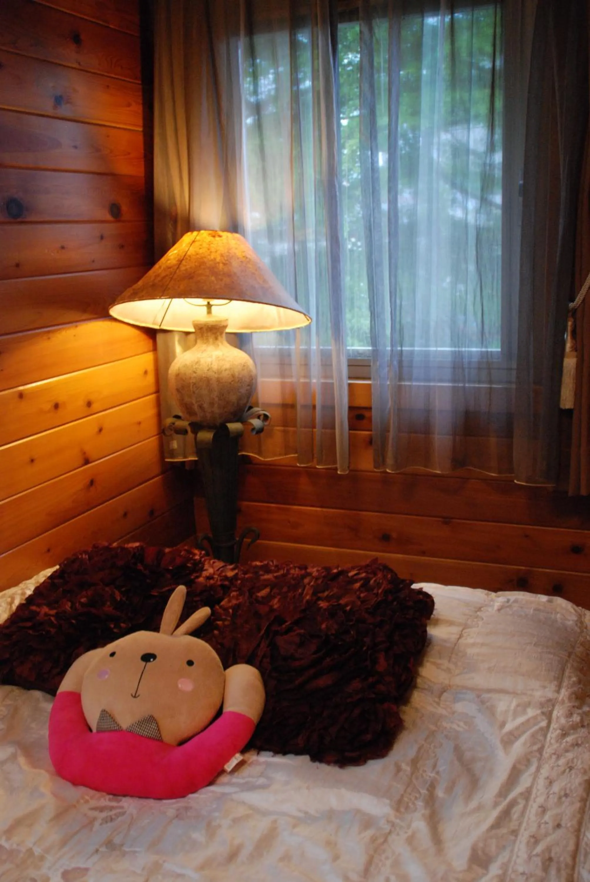 Bed in Sun Moon Lake Full House Resort