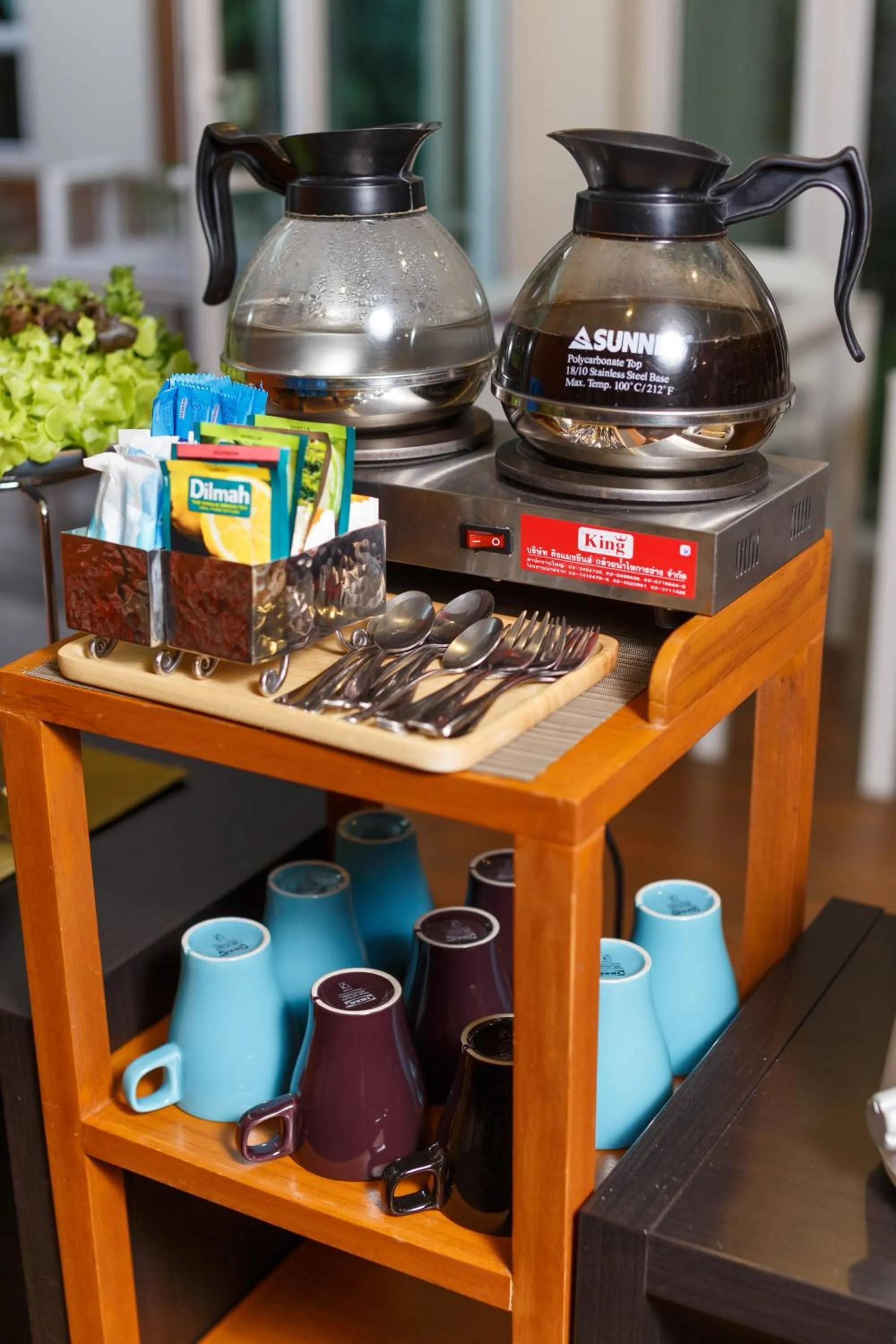 Buffet breakfast in U Tiny Boutique Hotel Suvarnabhumi Bangkok - SHA Plus