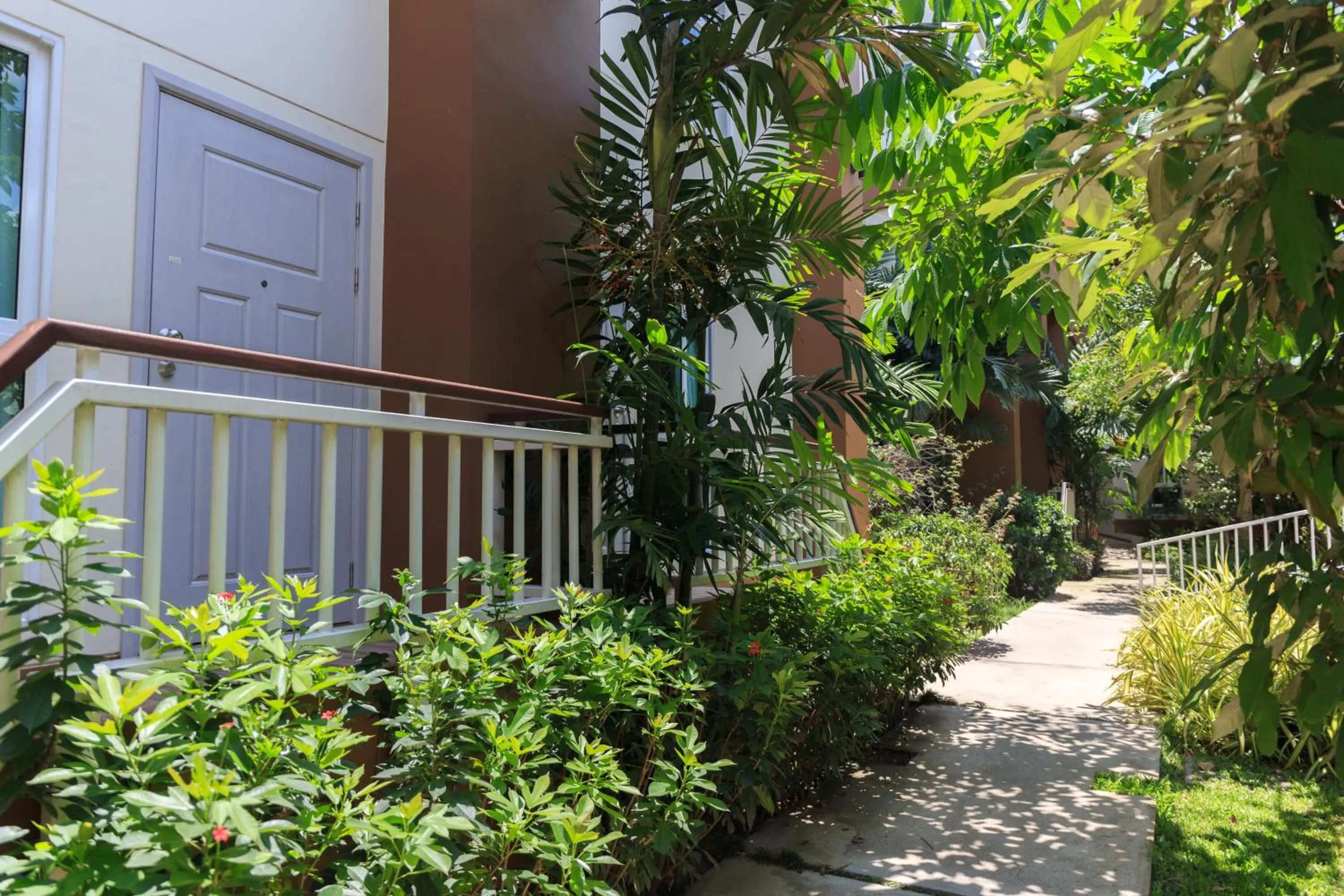 Garden view in U Tiny Boutique Hotel Suvarnabhumi Bangkok - SHA Plus