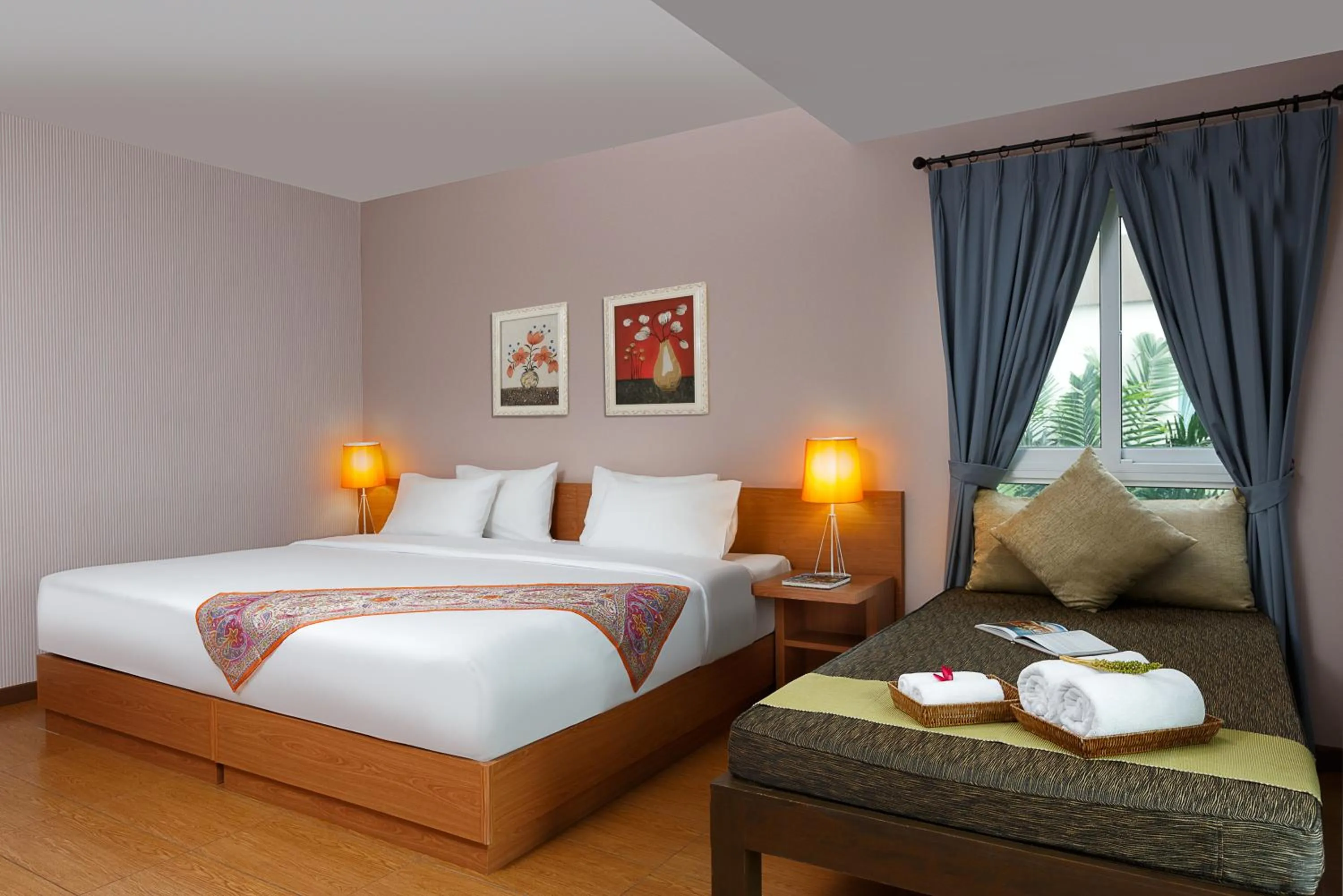 Bed in U Tiny Boutique Hotel Suvarnabhumi Bangkok - SHA Plus