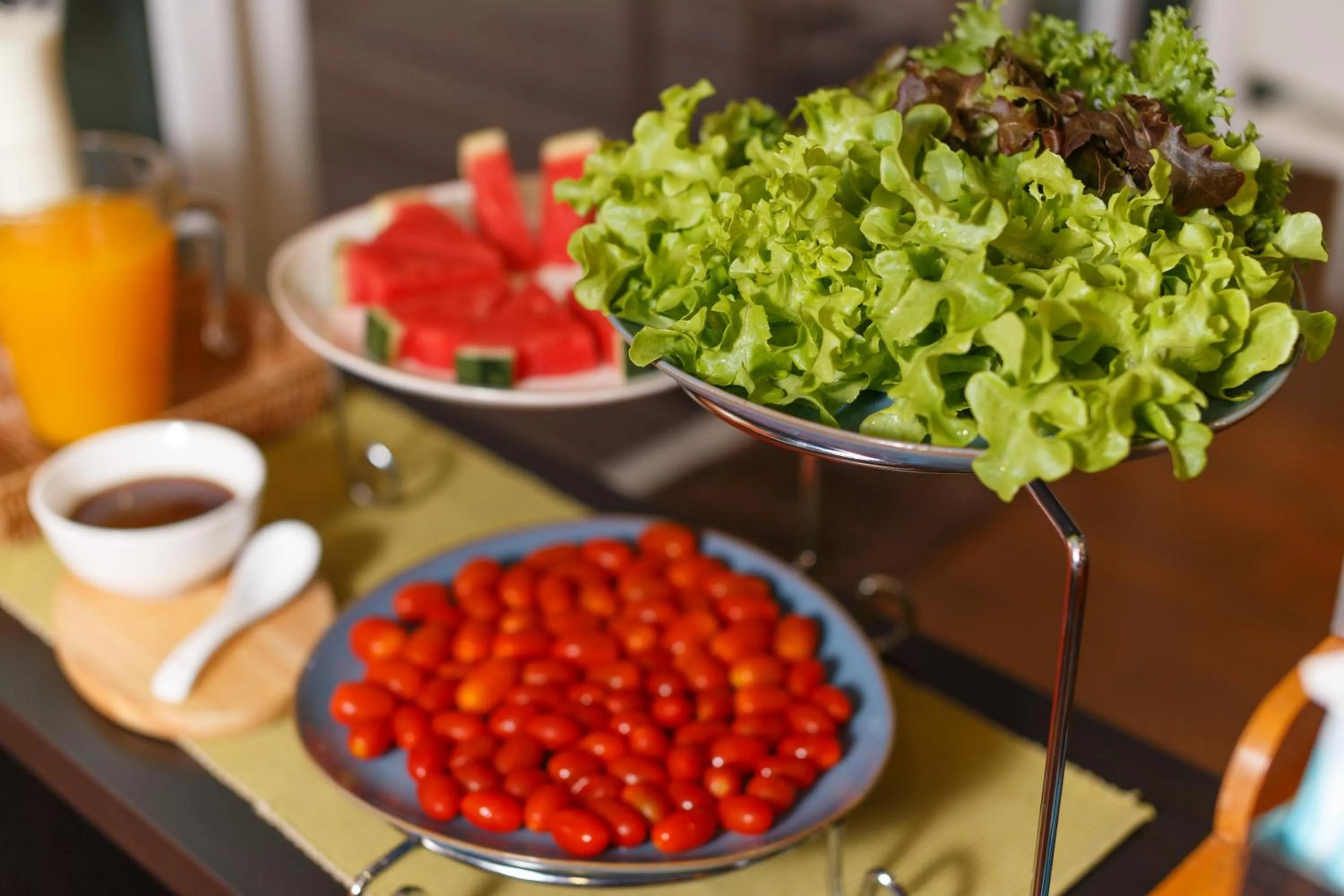 Buffet breakfast in U Tiny Boutique Hotel Suvarnabhumi Bangkok - SHA Plus