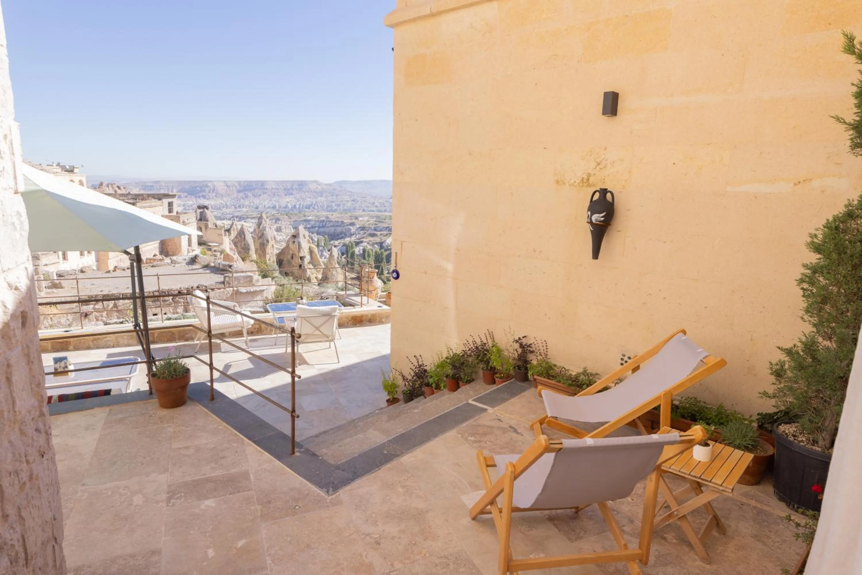 Patio in Very Peri Cappadocia - The Lifestyle Luxury Design Hotel