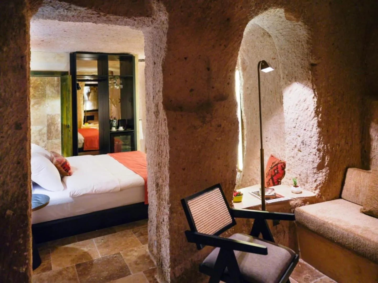 Bed in Very Peri Cappadocia - The Lifestyle Luxury Design Hotel