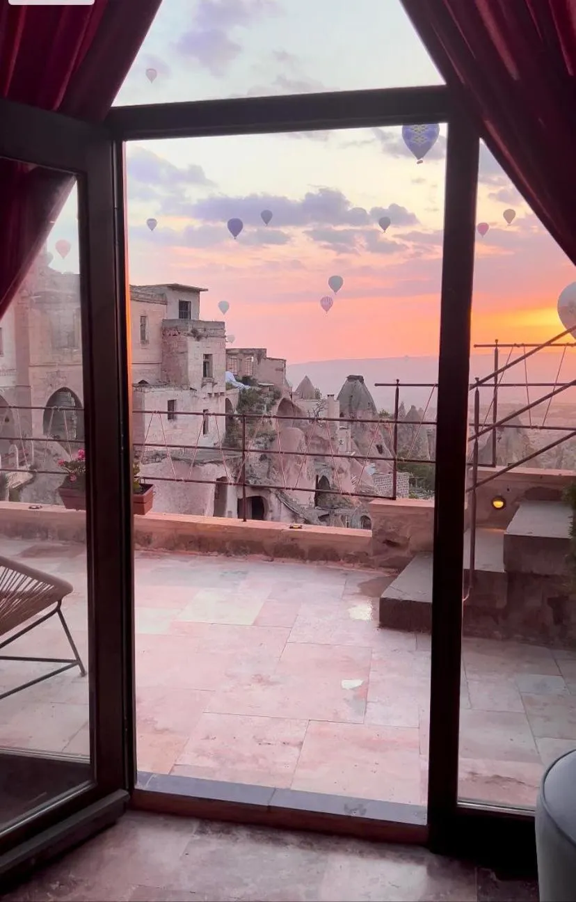 Patio in Very Peri Cappadocia - The Lifestyle Luxury Design Hotel