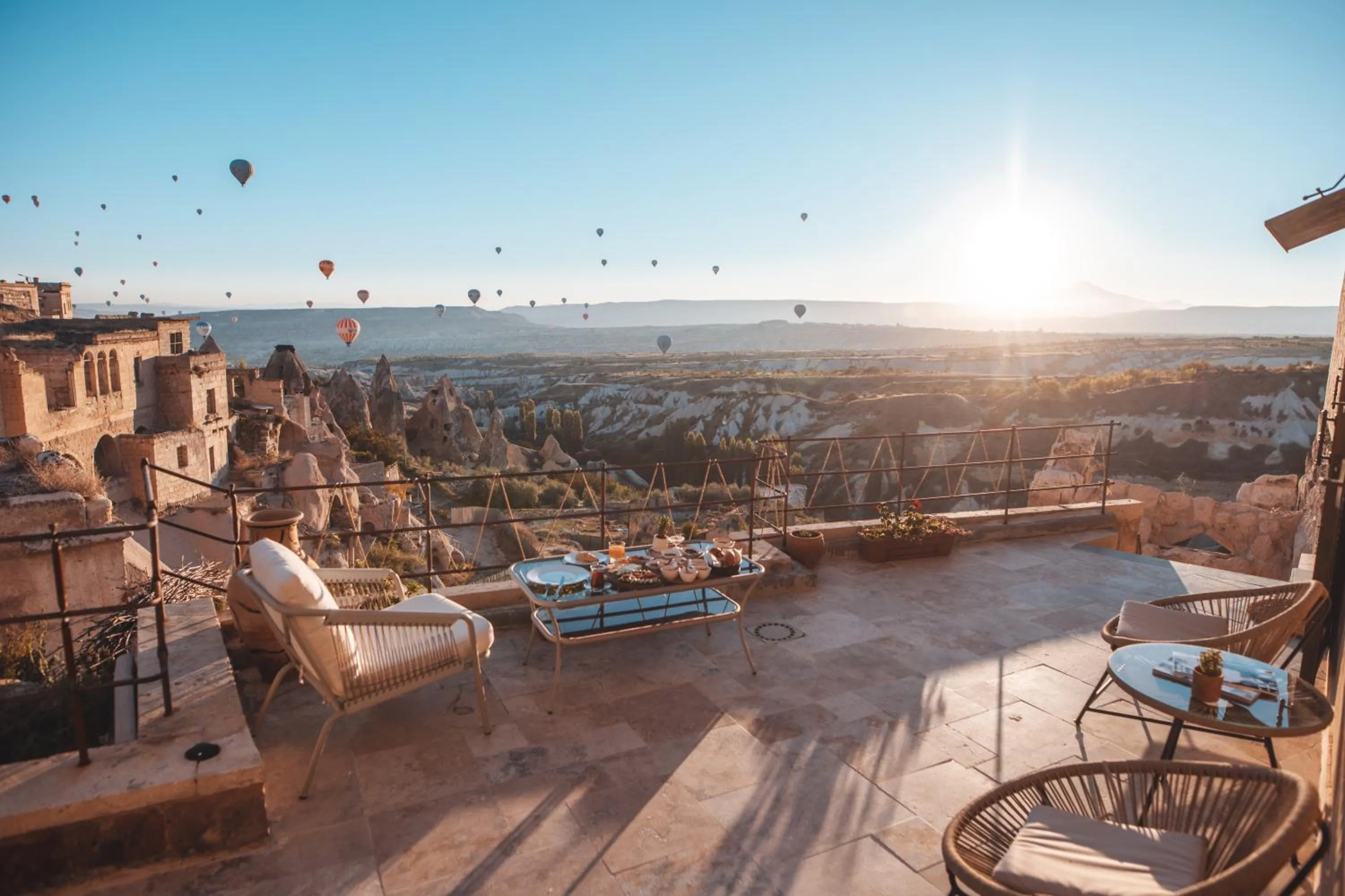 Patio in Very Peri Cappadocia - The Lifestyle Luxury Design Hotel