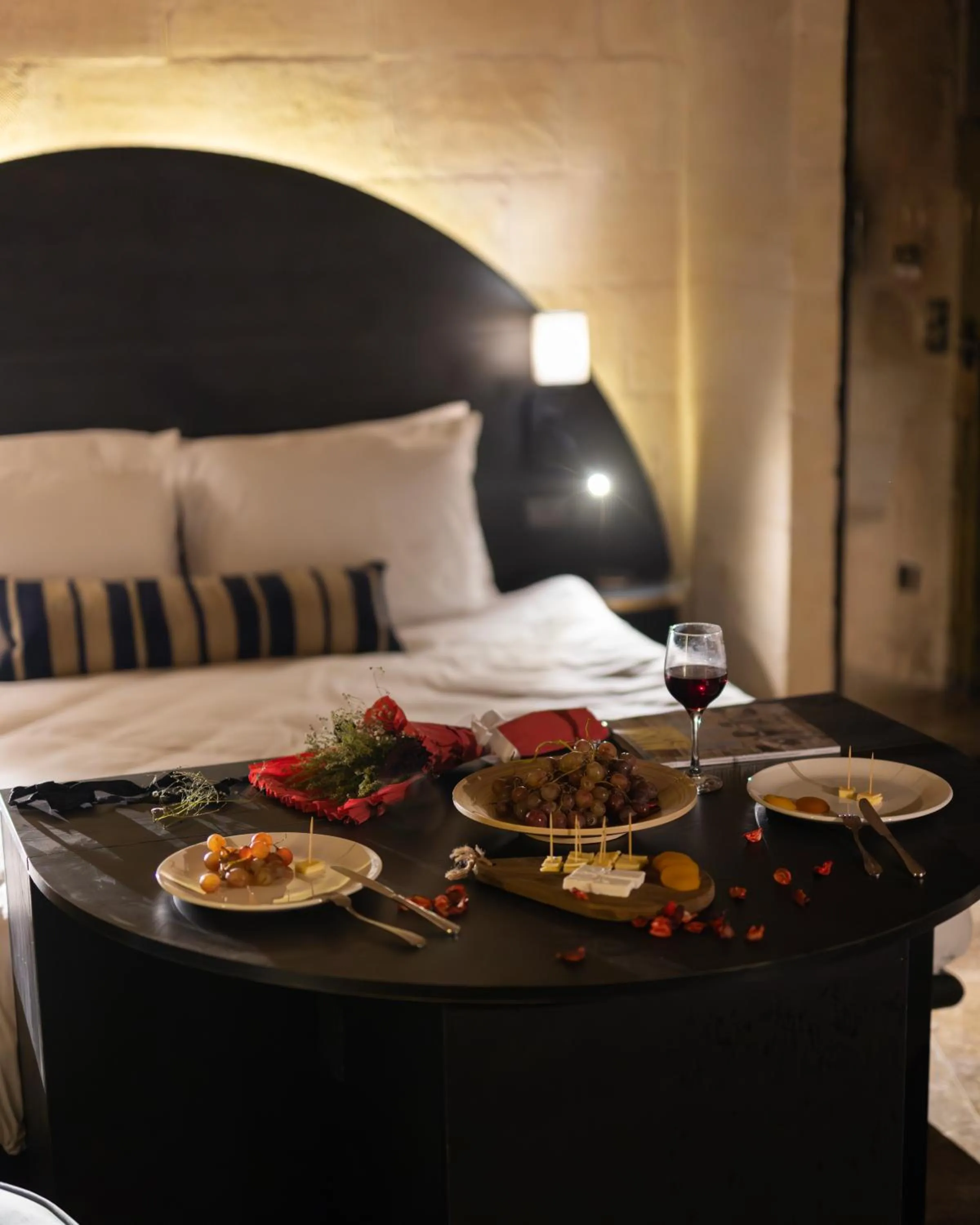 Bed in Very Peri Cappadocia - The Lifestyle Luxury Design Hotel