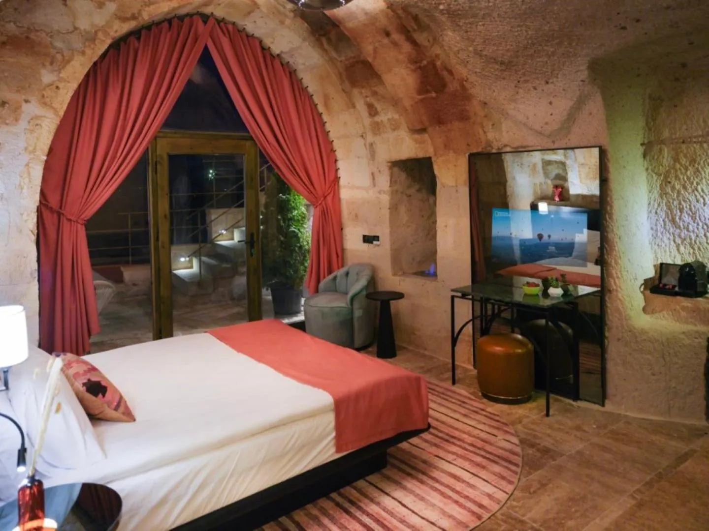 Bed in Very Peri Cappadocia - The Lifestyle Luxury Design Hotel
