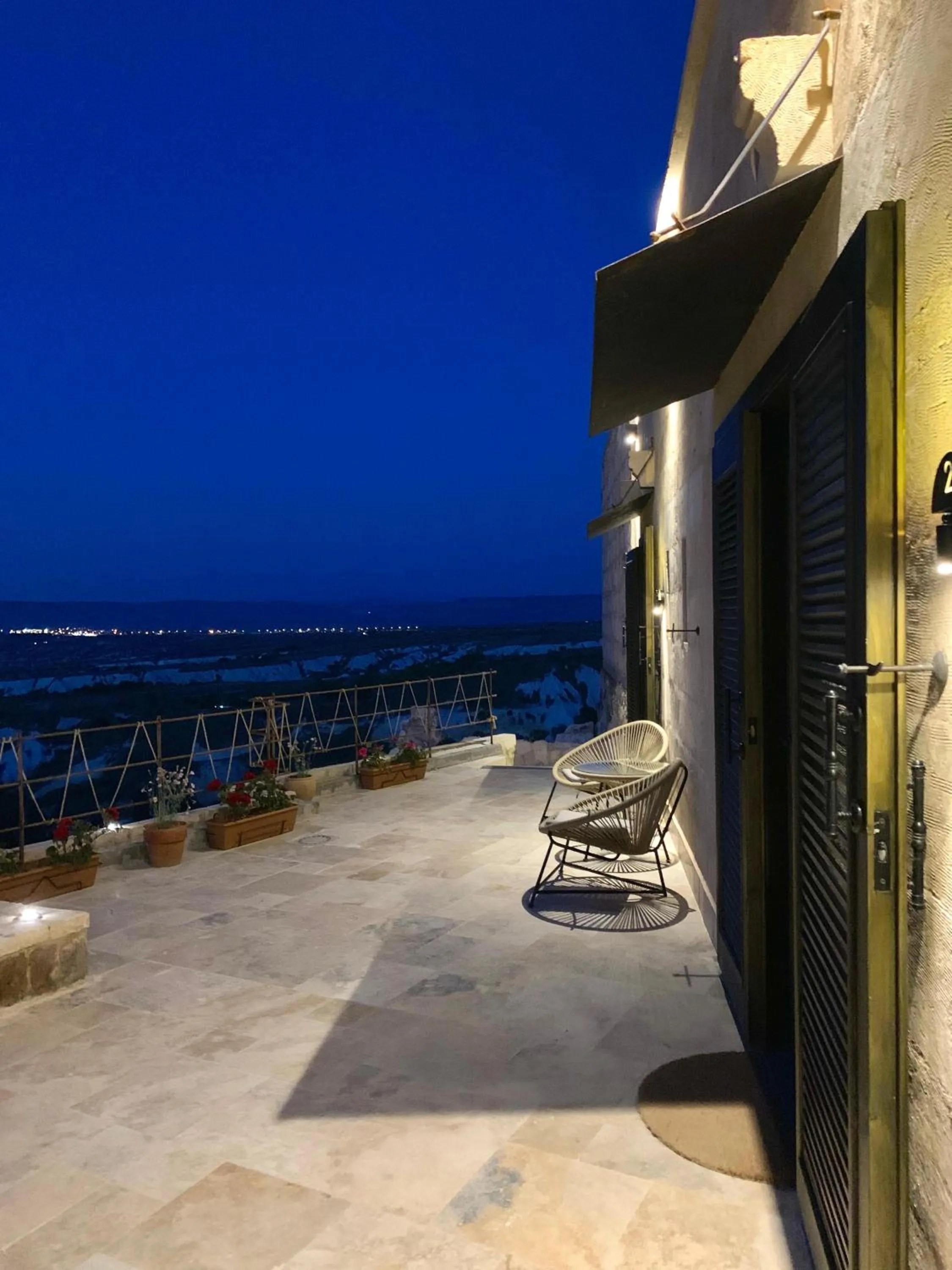Patio in Very Peri Cappadocia - The Lifestyle Luxury Design Hotel