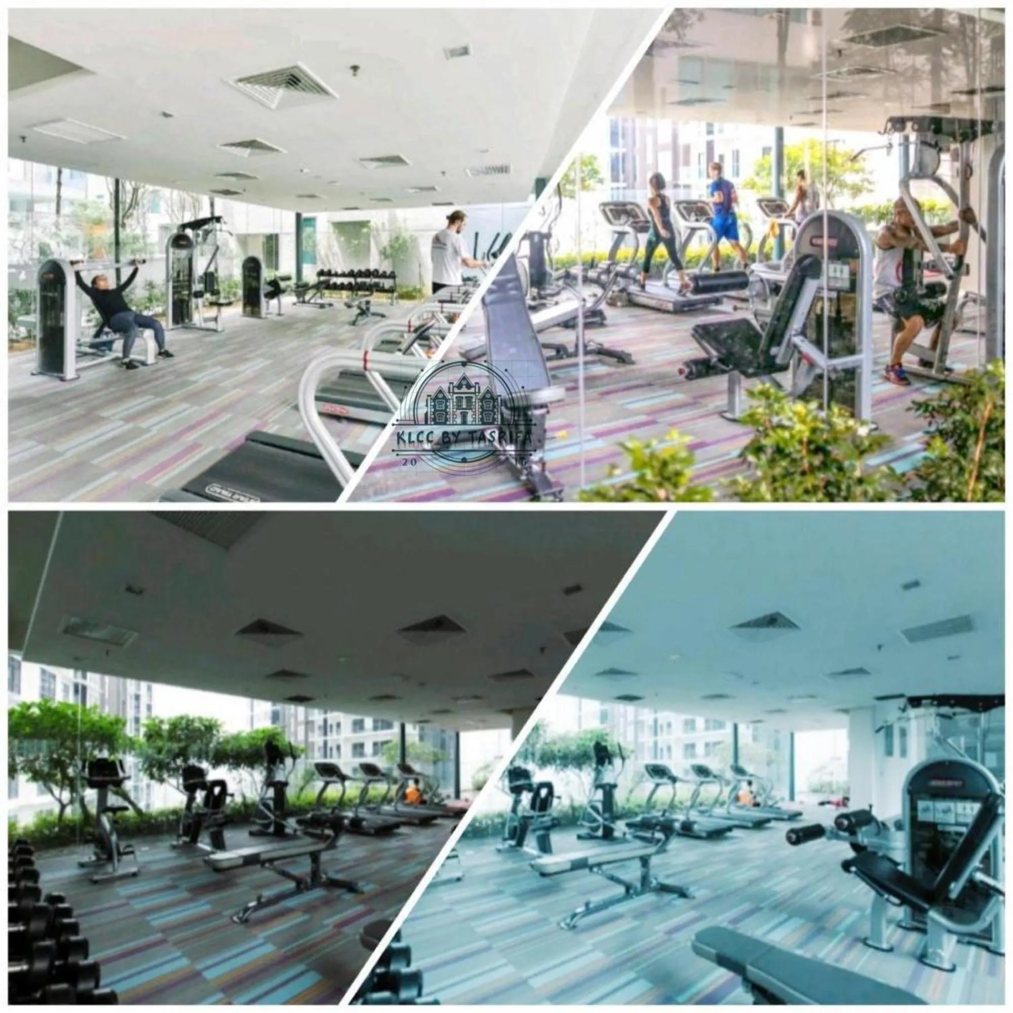 Fitness centre/facilities in Mercu Summer Suites KLCC By Sweet Home