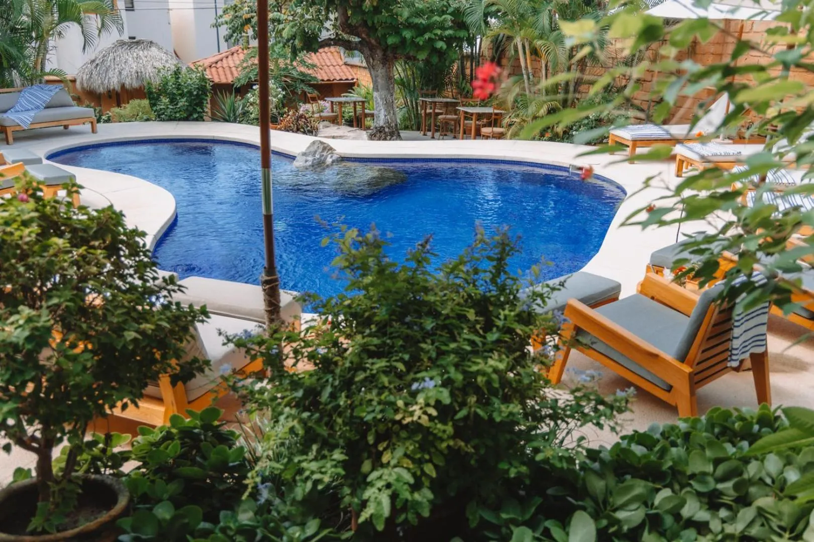 Swimming pool in La Villa Luz (sólo adultos)