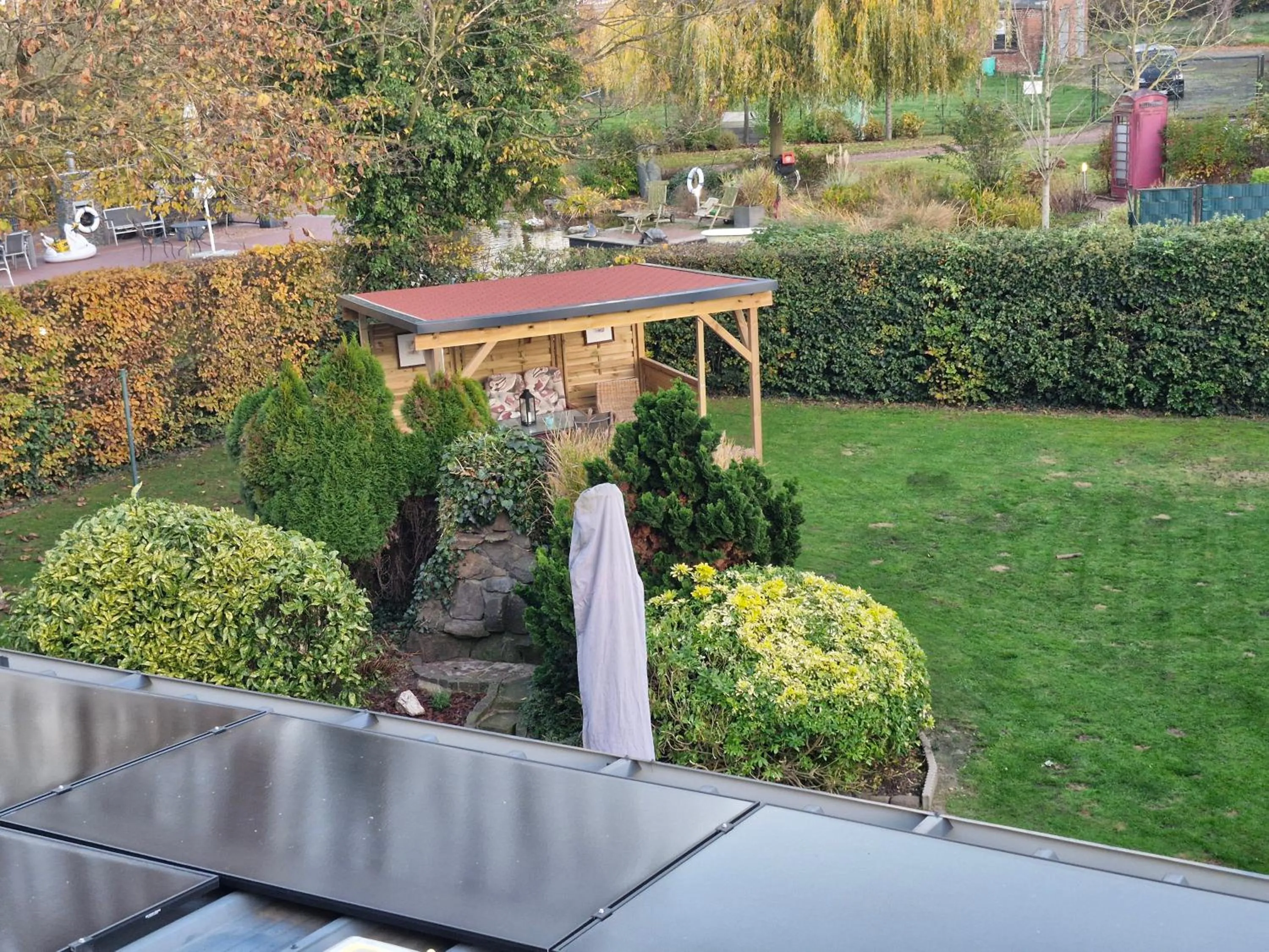 Garden in Mary´s Ferienwohnung