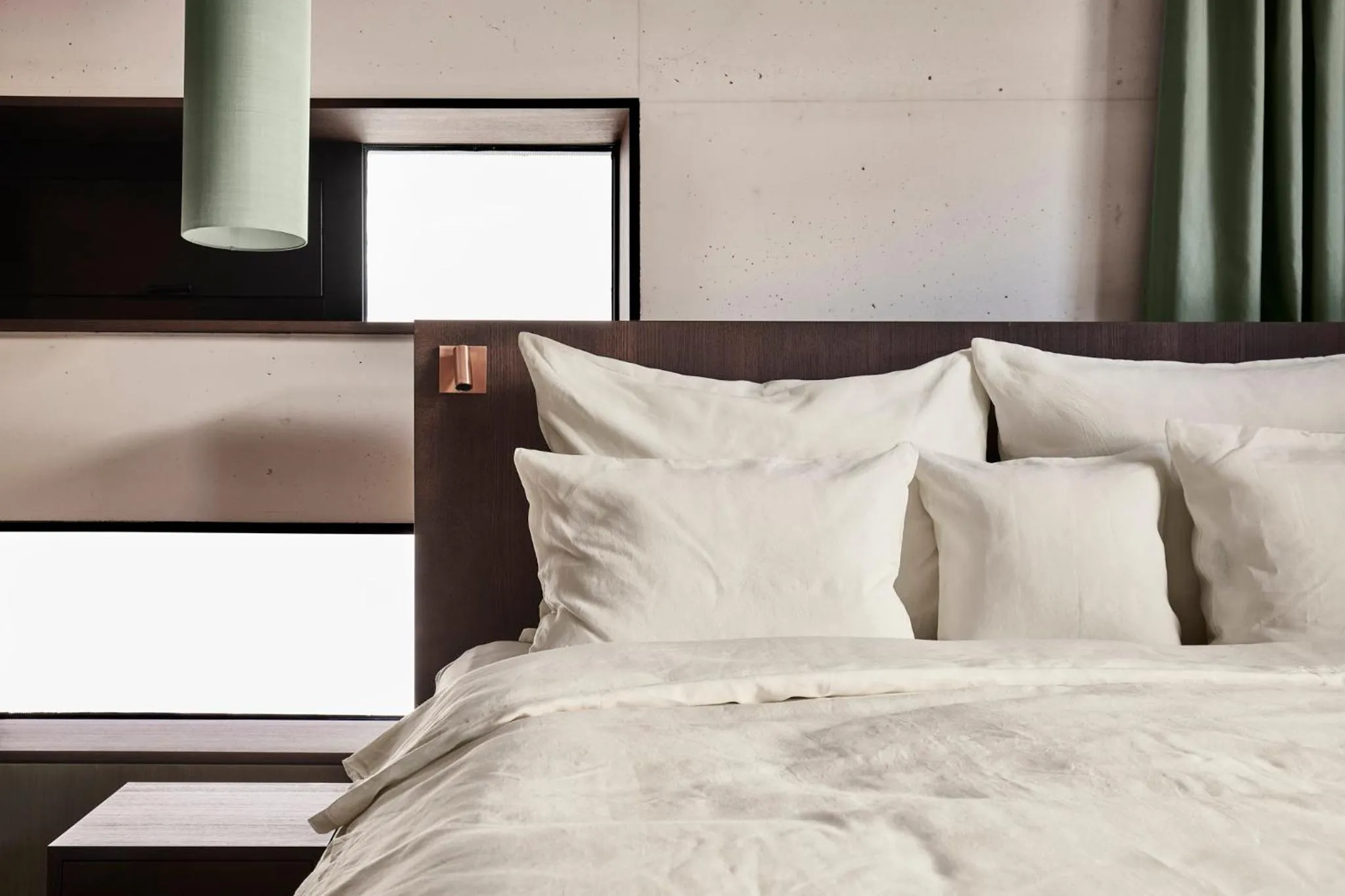 Photo of the whole room, Bed in Boutique Hotel Badhaus