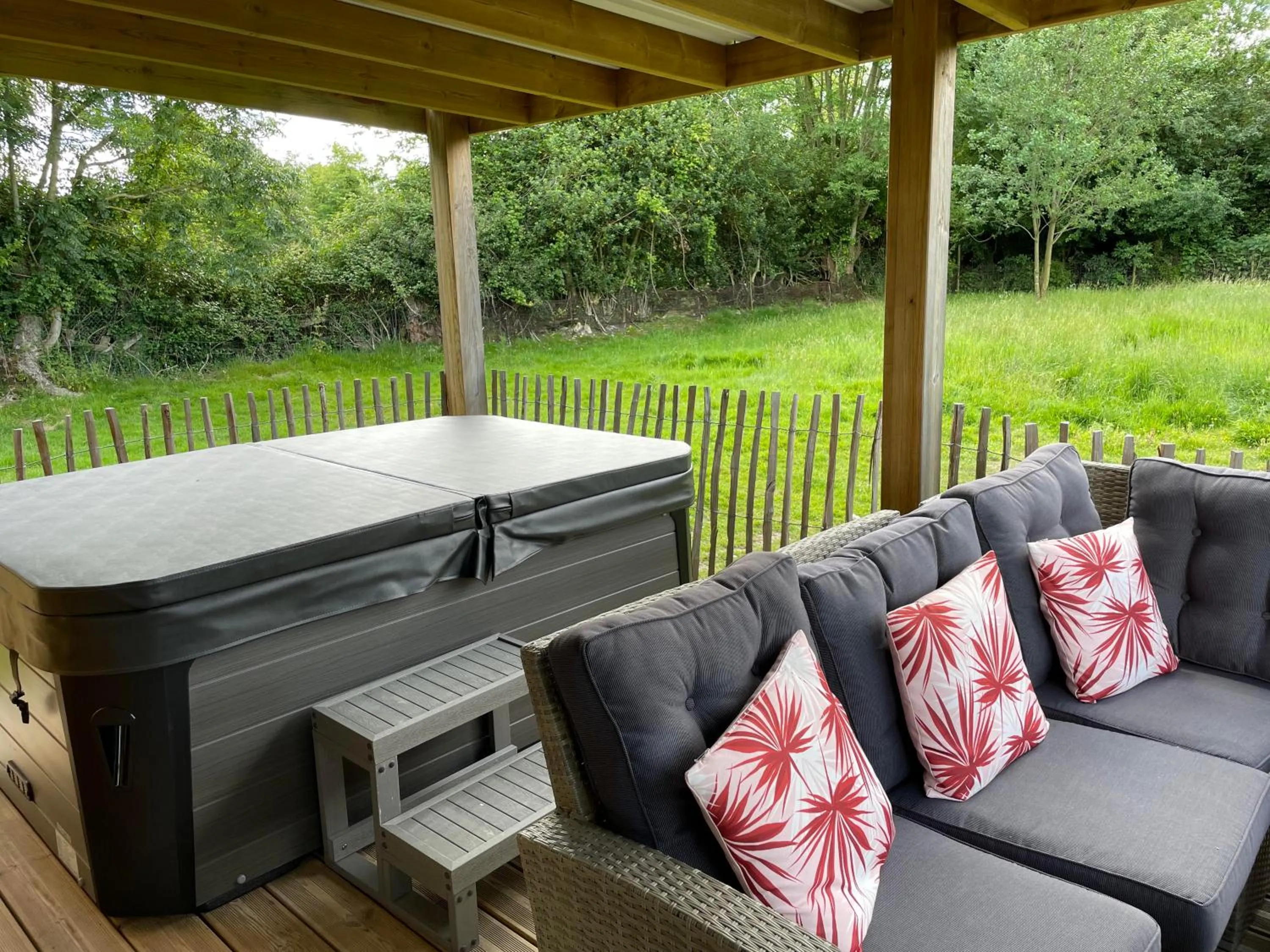 Spa and wellness centre/facilities in Aux murmures de la nature B&B