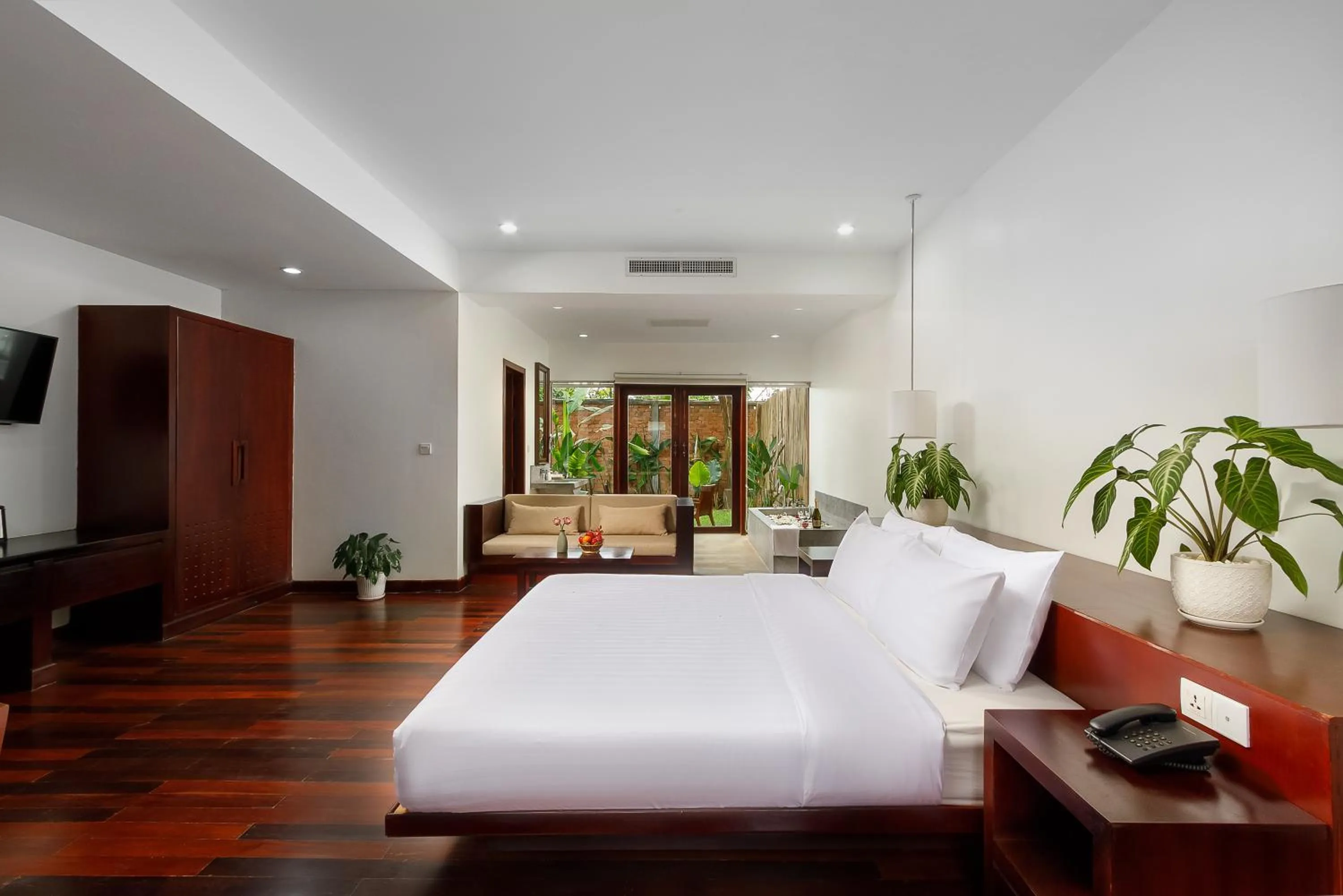 Bed in Le Mayansa Resort