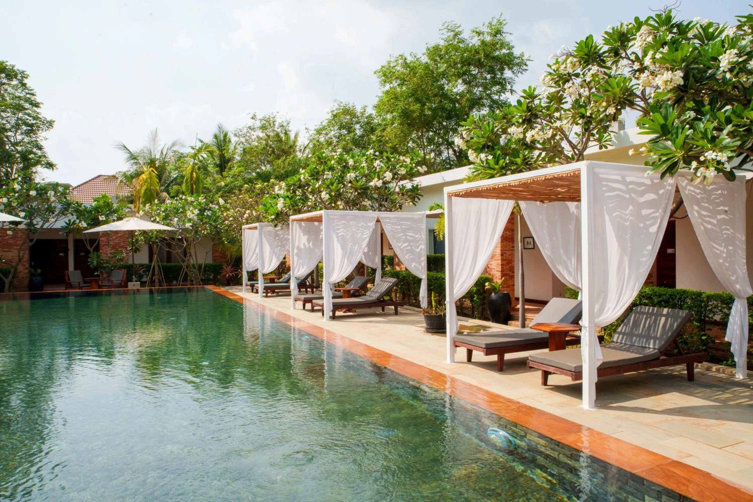 Patio in Le Mayansa Resort