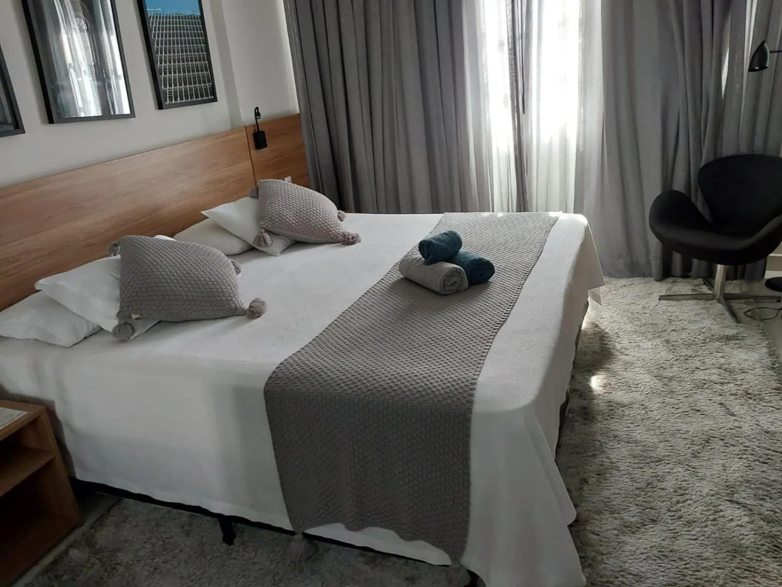 Bed in Apartamento Granja Brasil Itaipava - RJ