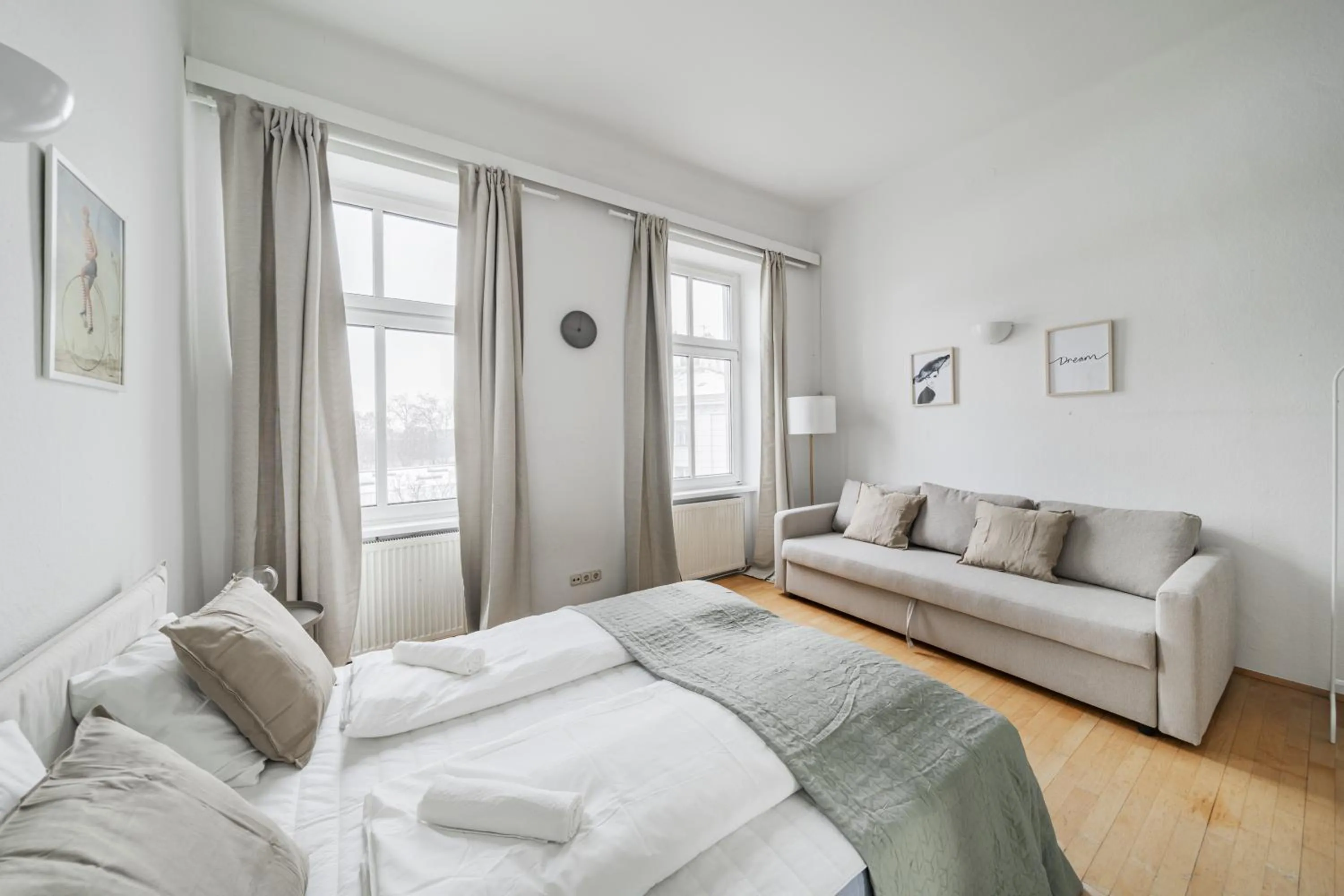 Bed in Urban Vienna Living - 18th District